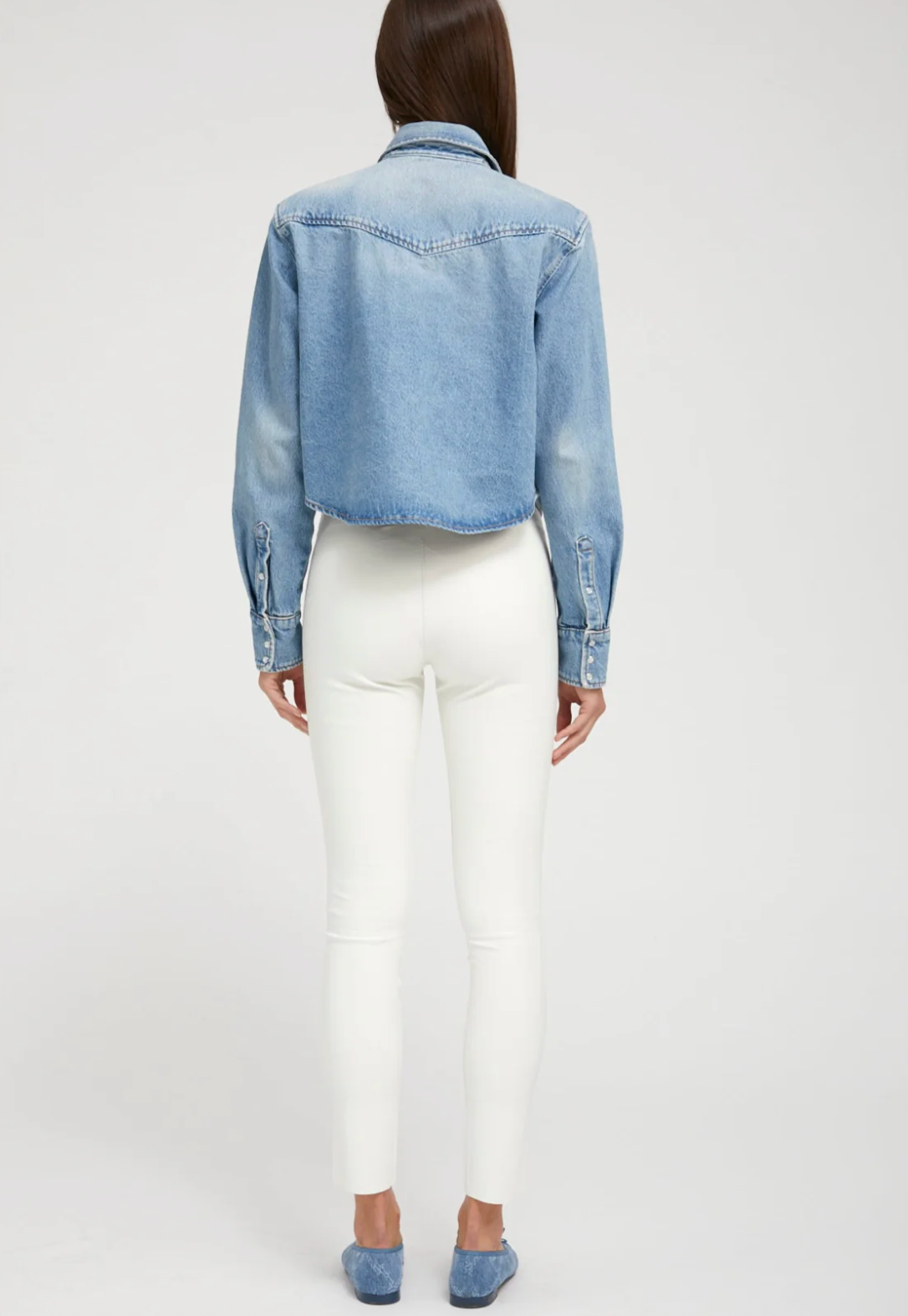 Cropped Western Shirt - Paradis