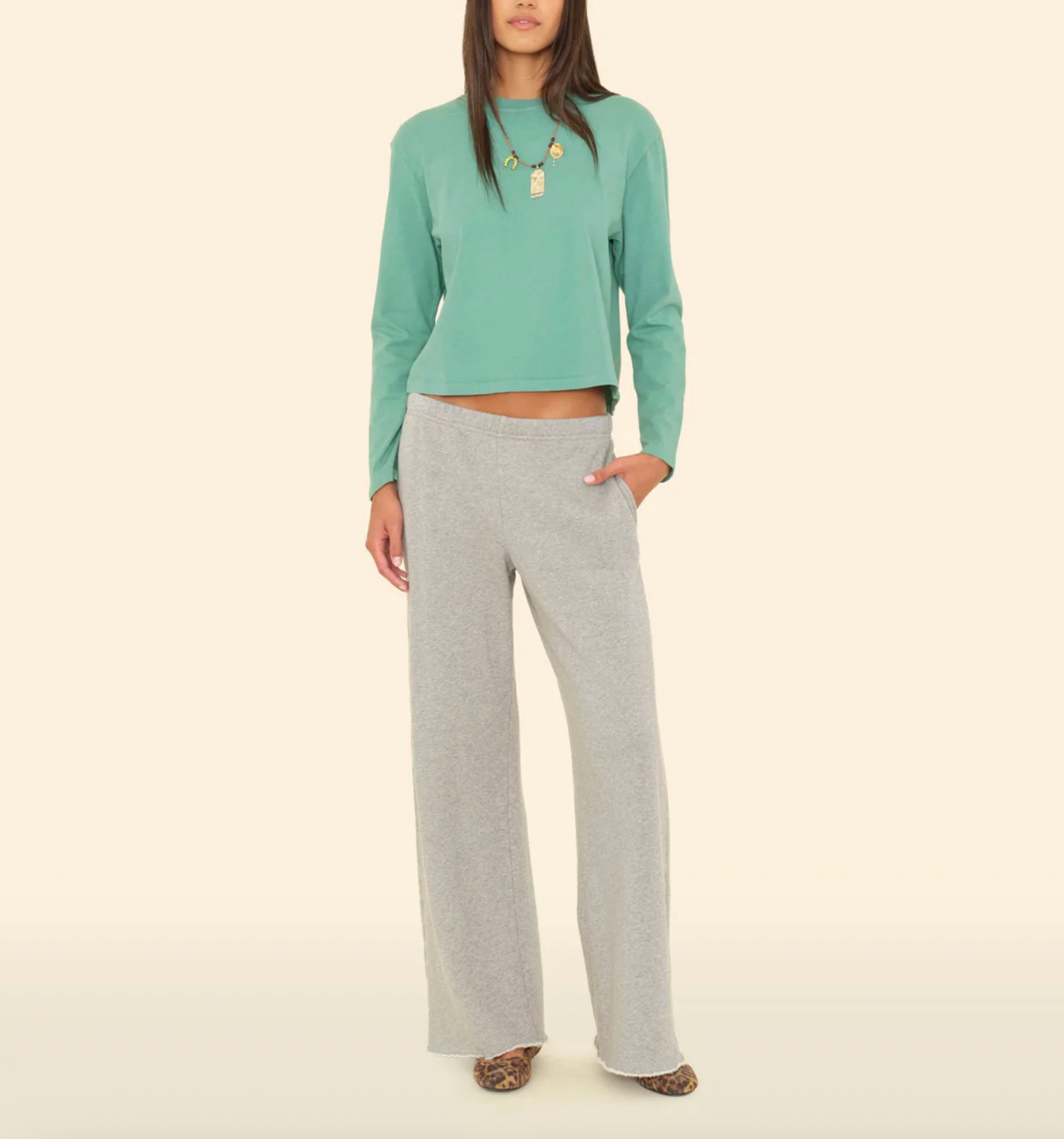 Emmette Sweatpant - Heather Grey