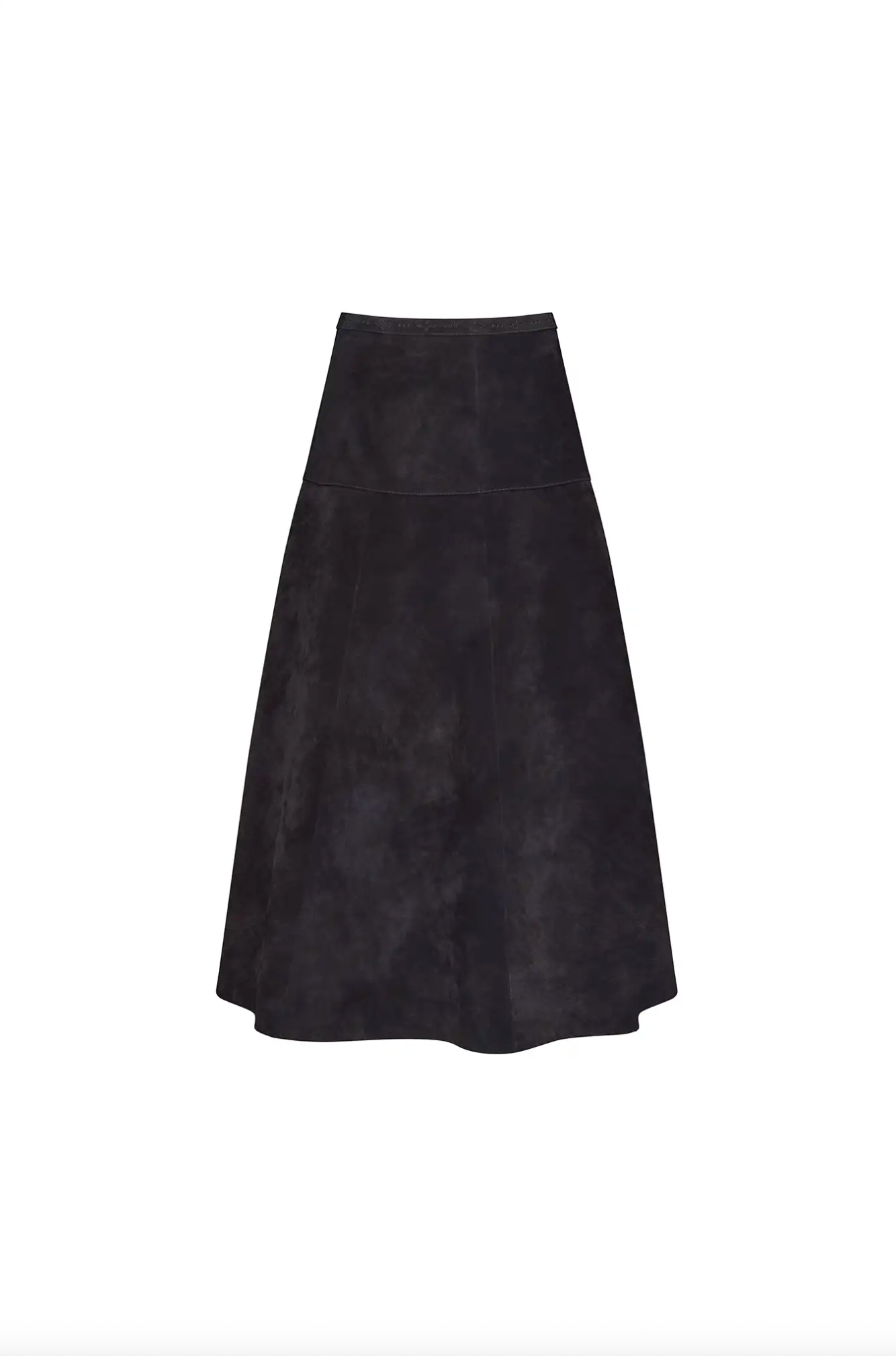Ida Skirt - Noir Suede