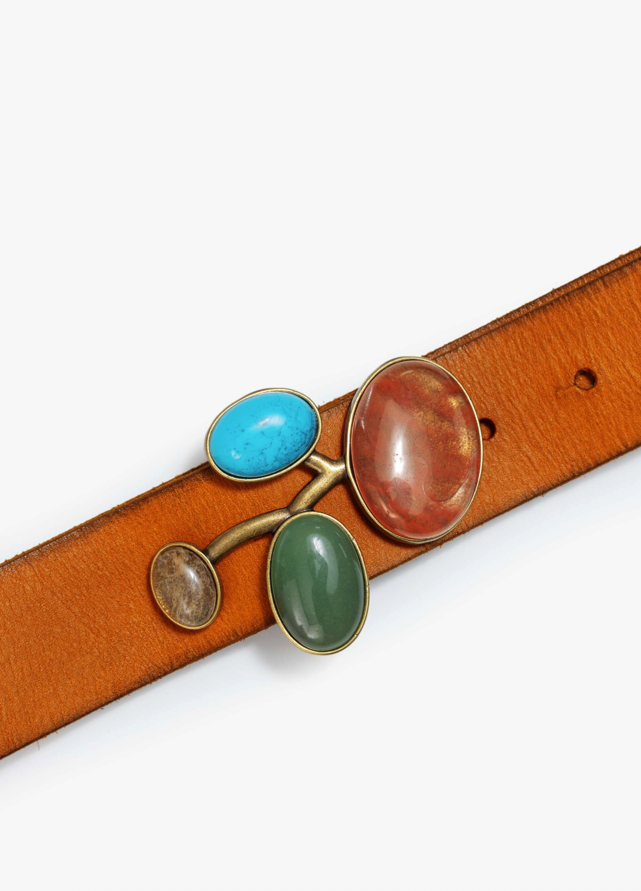 The Jewelry Box Belt-Brown