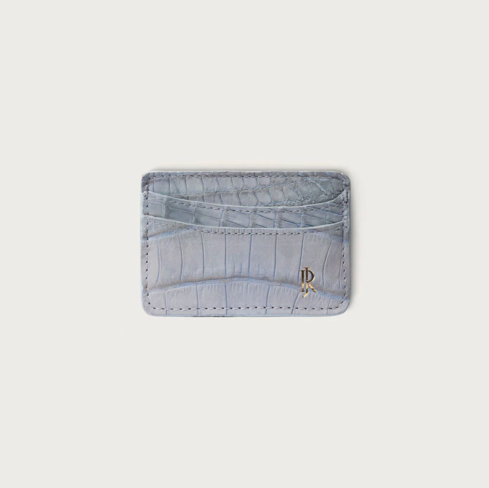 Lillian Wallet Nile Crocodile Cabo Sky