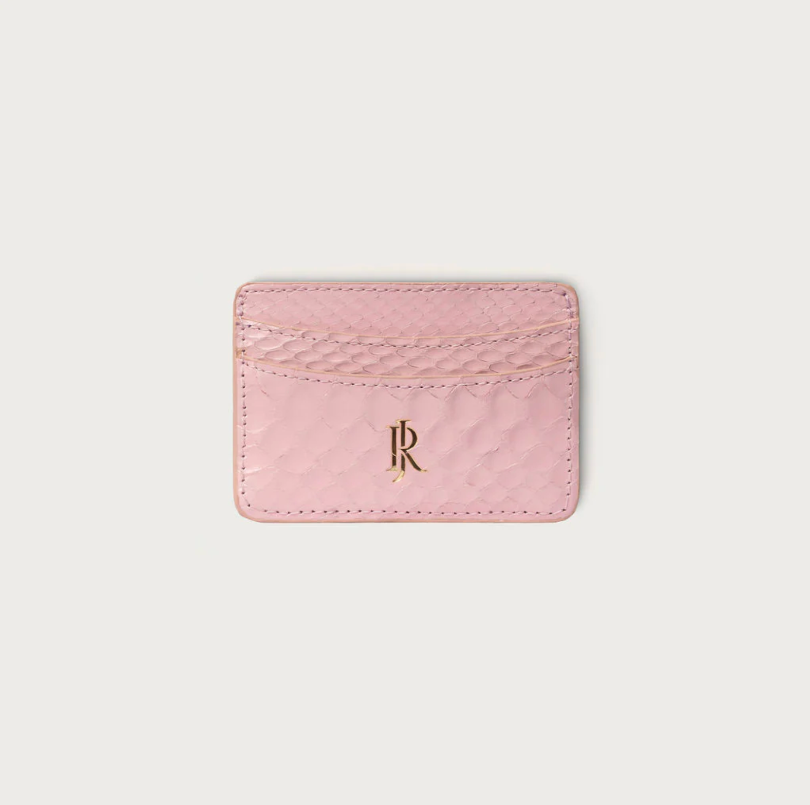 Lillian Wallet Python LoveShackFancy Pink
