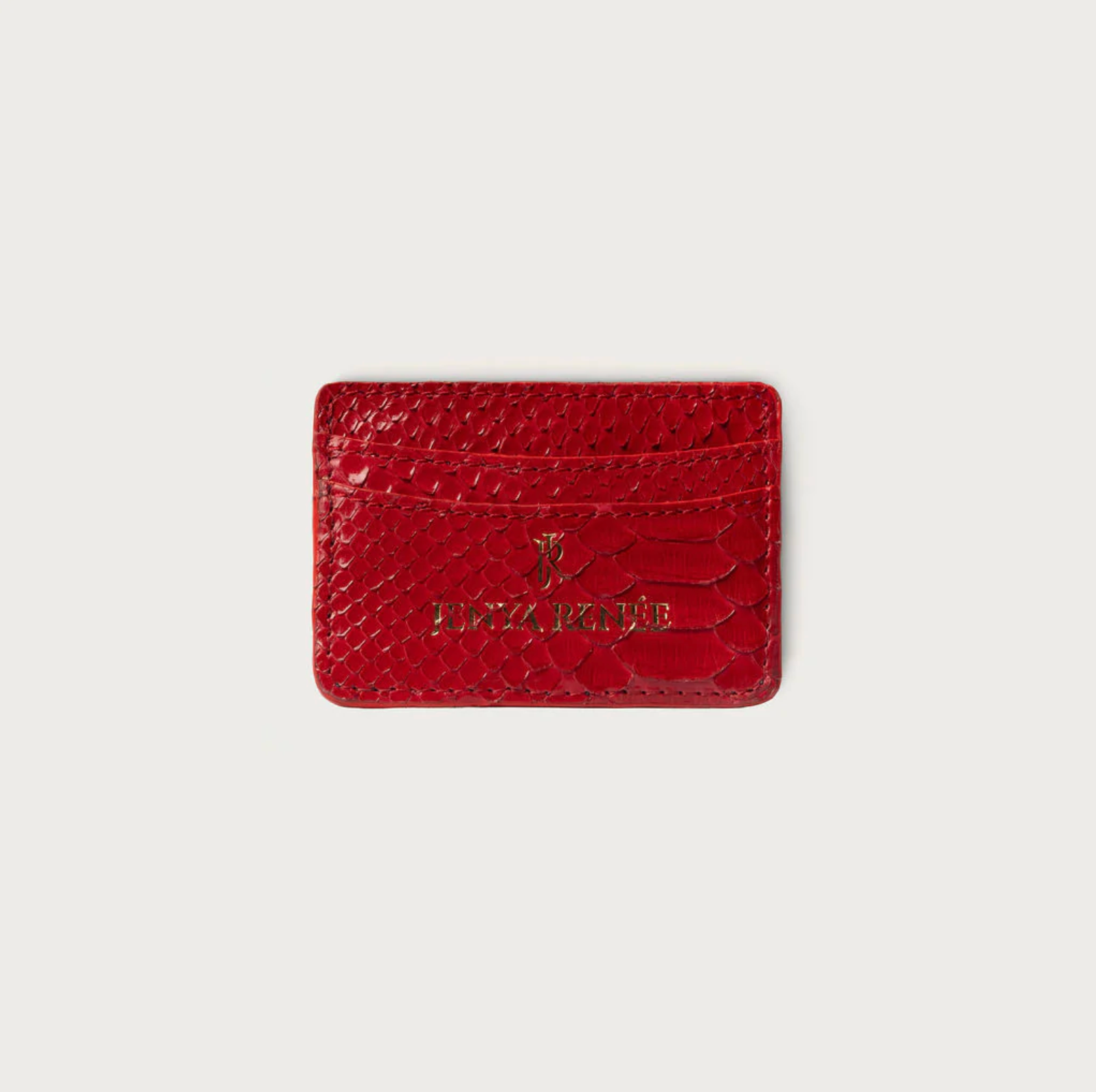 Lillian Wallet Python Red