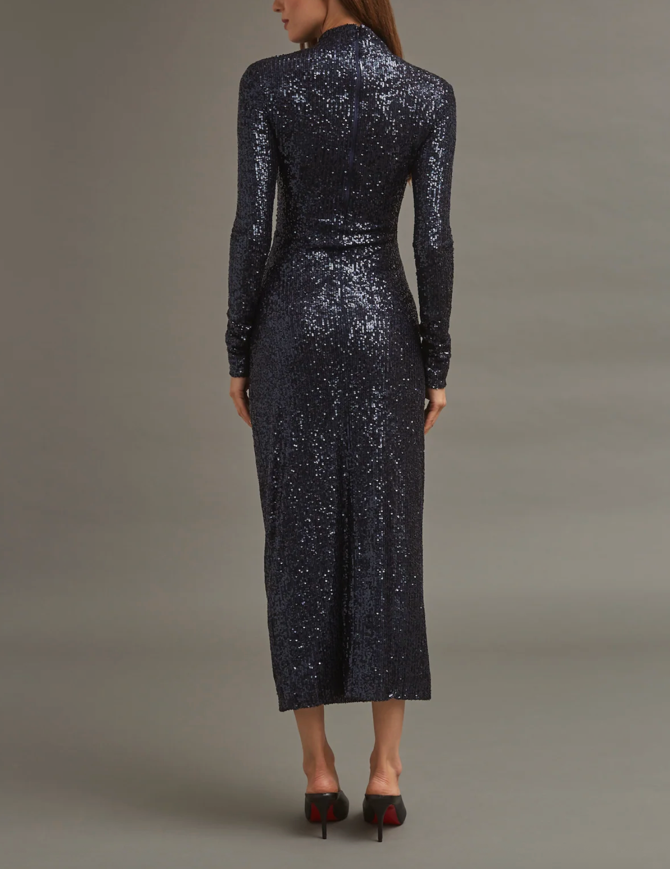 Ryan Dress - Midnight Sequins