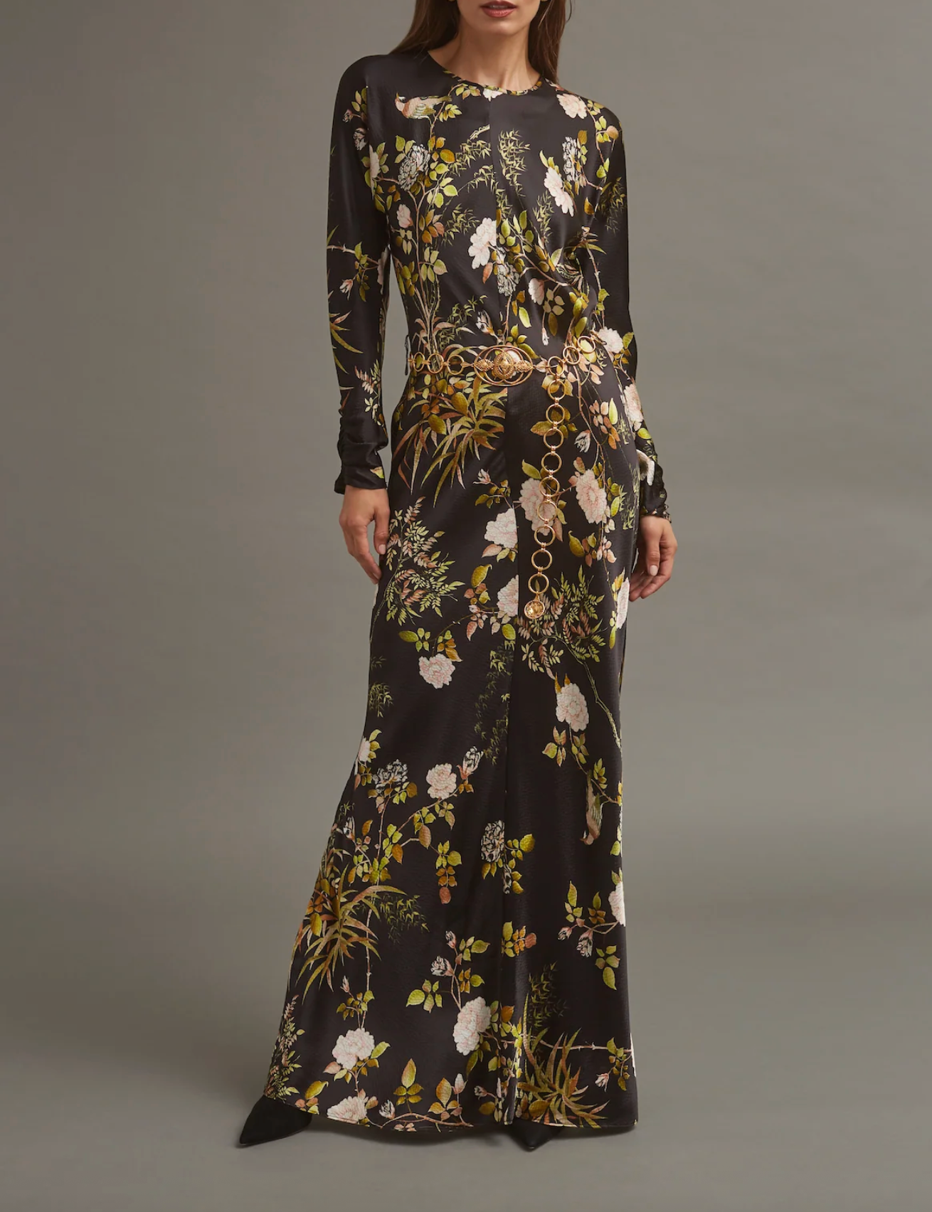 Montgomery Dress - Alfine Gardens Black