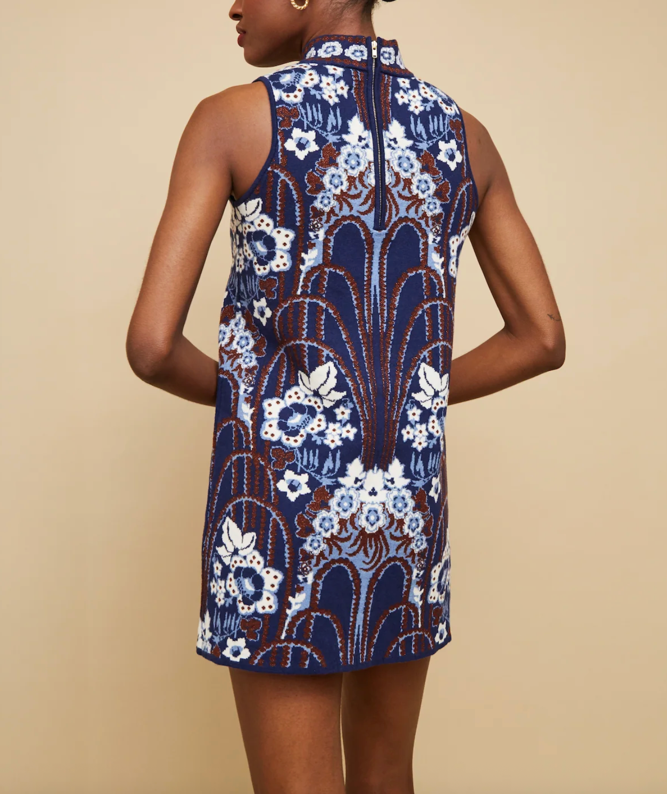 Ayla Mini Dress - Fontaine Navy