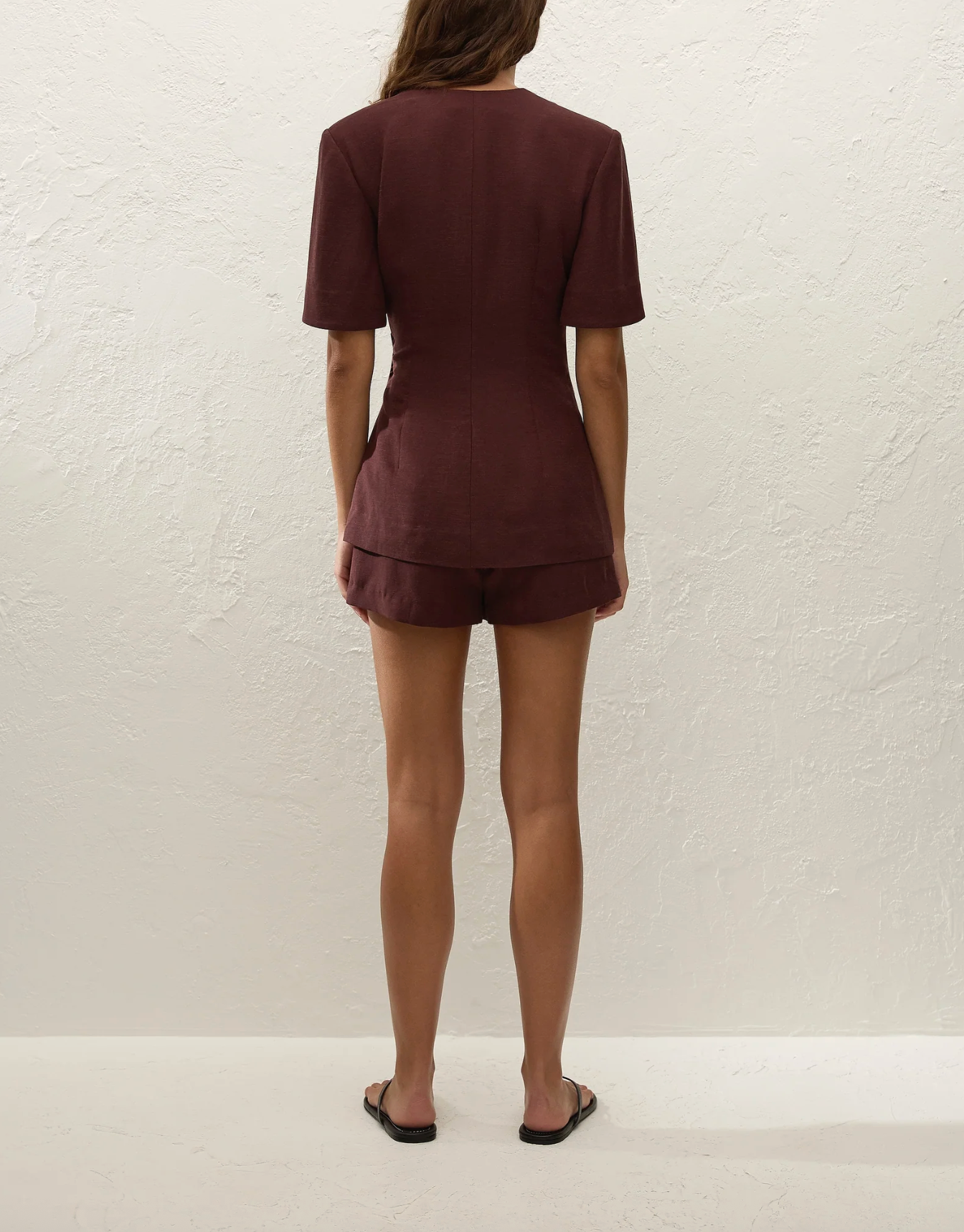 Ida Knot Blazer - Port