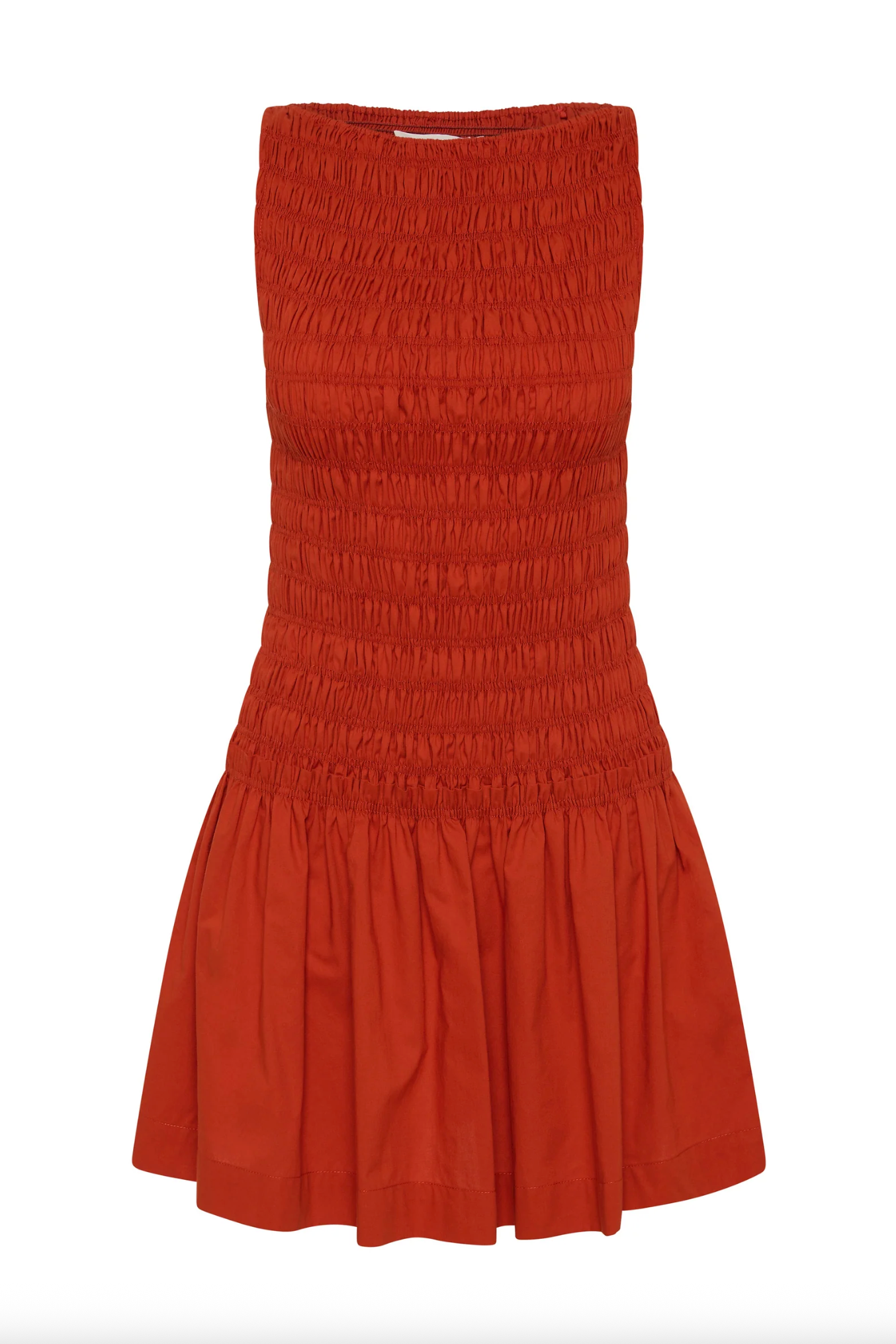 Maria Mini Dress - Dusty Tomato