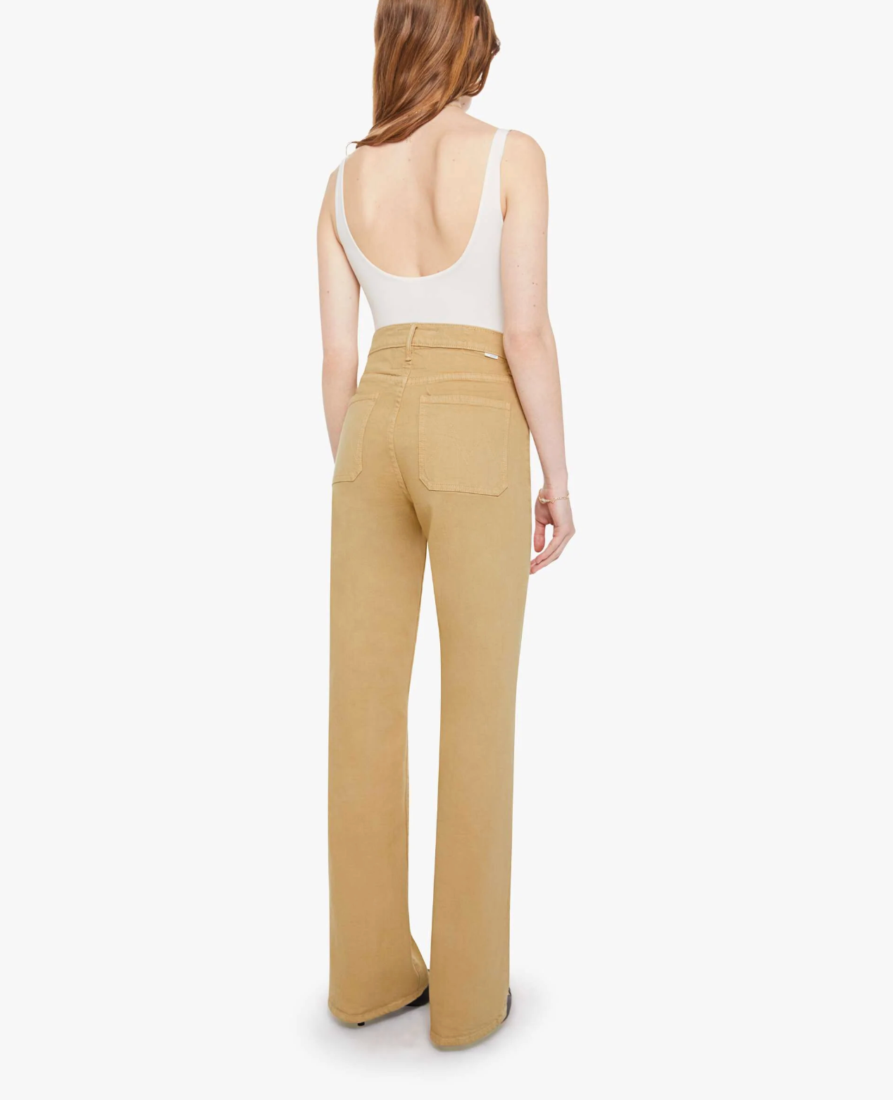 High Waisted Patch Pocket Bookie Sneak - Devil May Care Latte