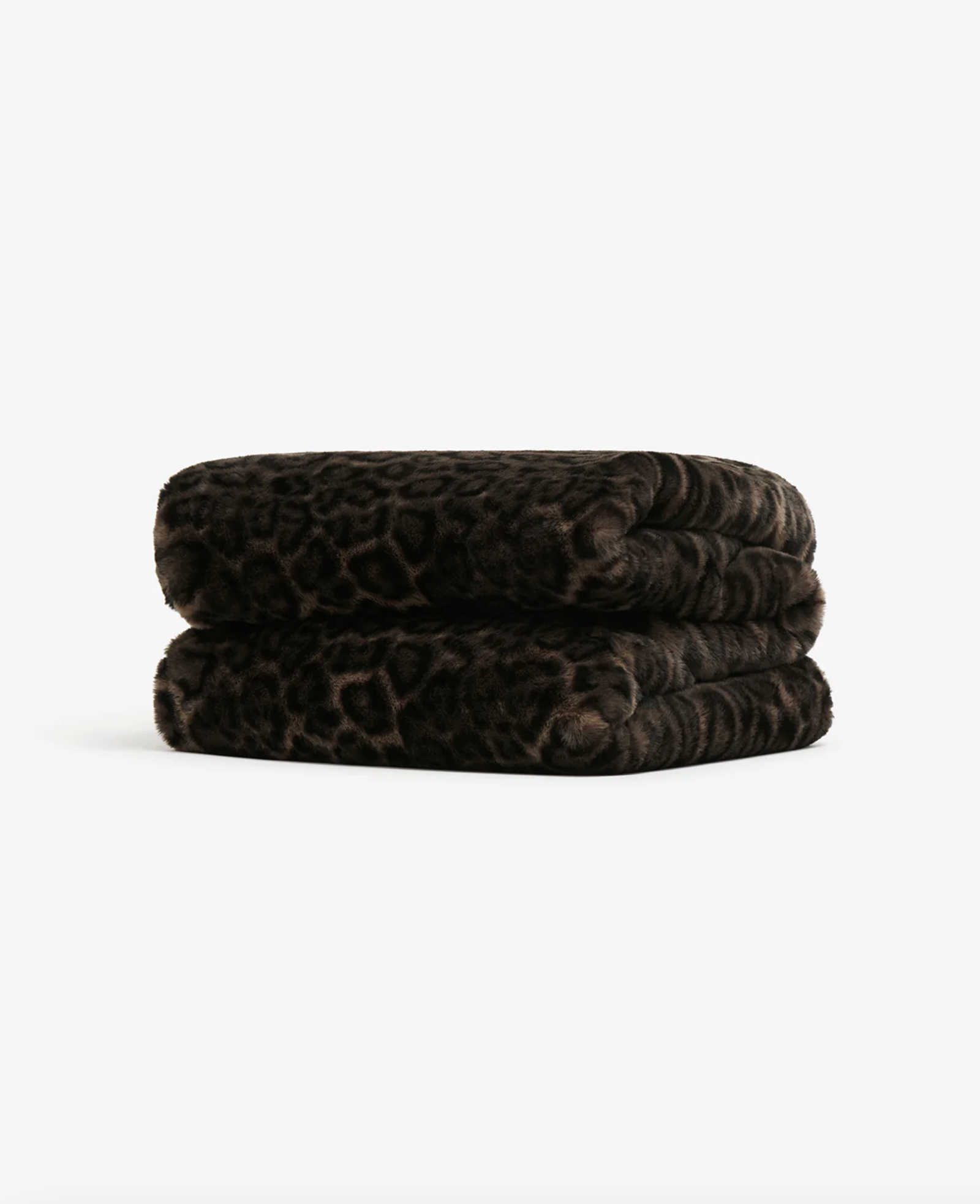 Brady Leopard Blanket - Dark Leopard