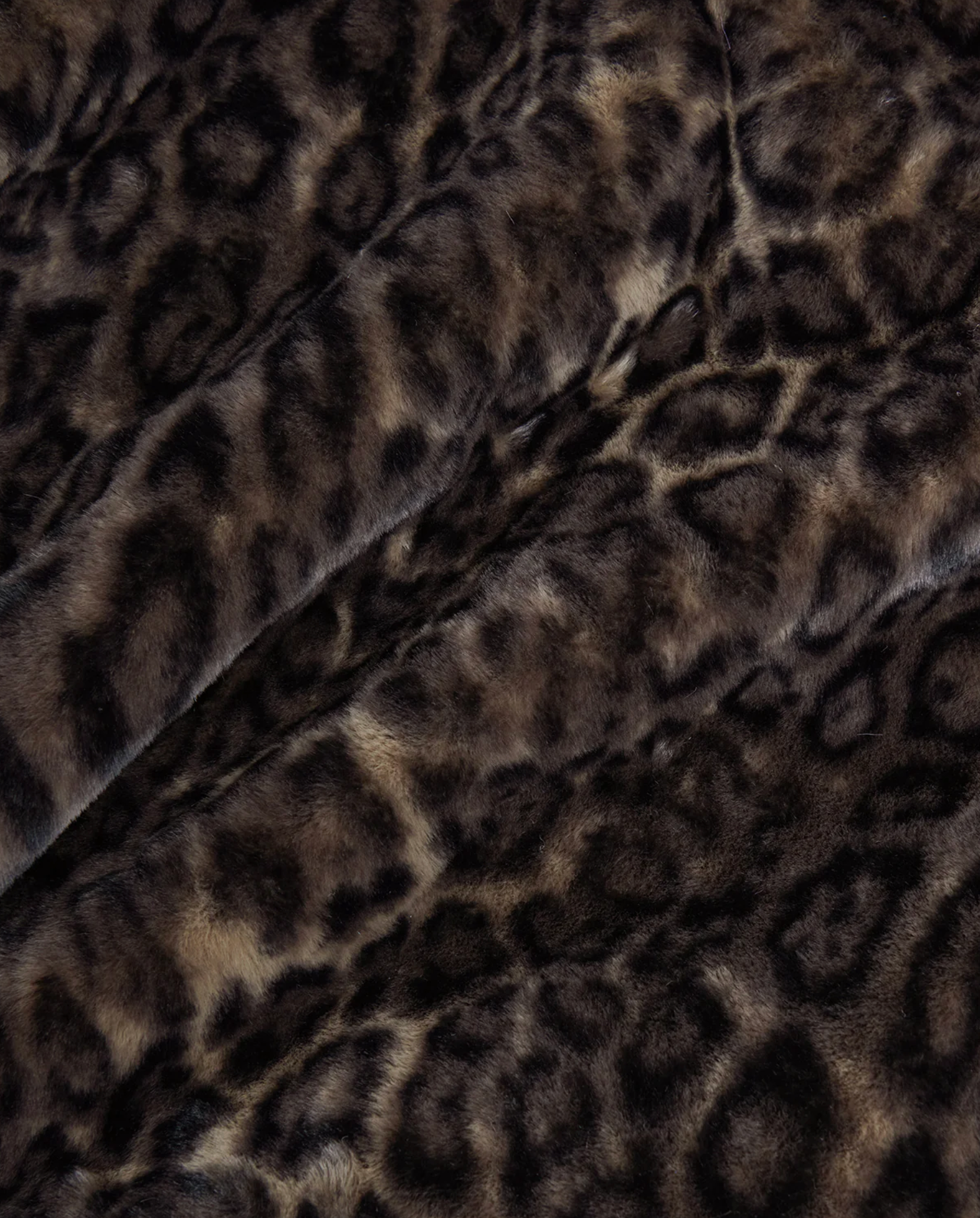 Brady Leopard Blanket - Dark Leopard
