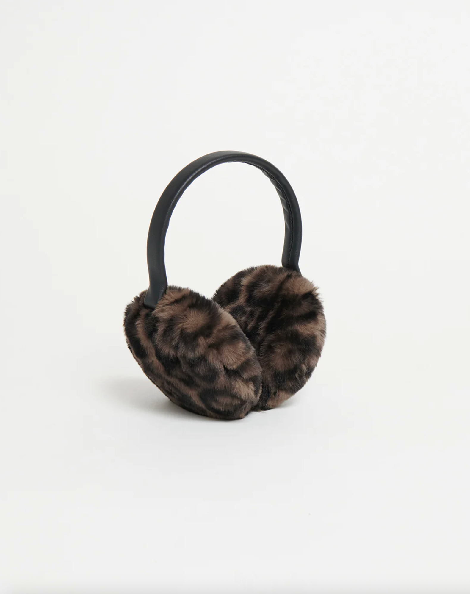 Esme Leopard Earmuffs - Dark Leopard