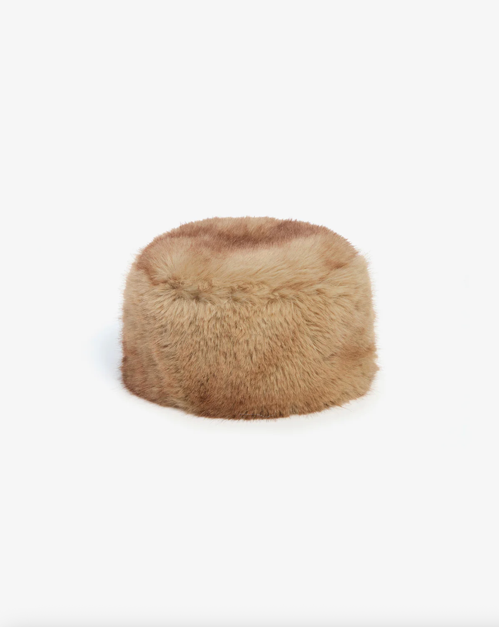 Margot Mink Pillbox Hat - Blonde Mink