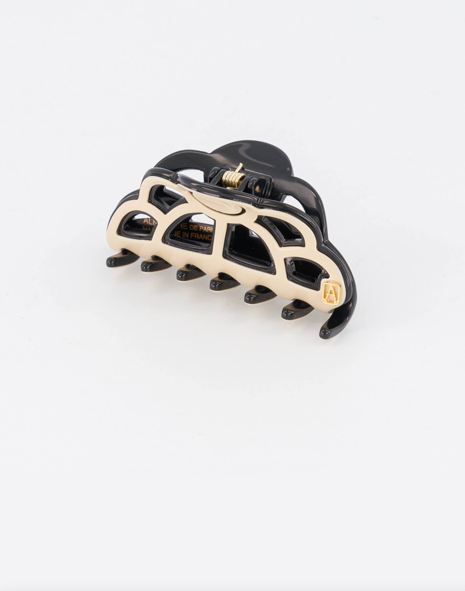 Rue de la Paix Beige Hair Jaw Clip (C)