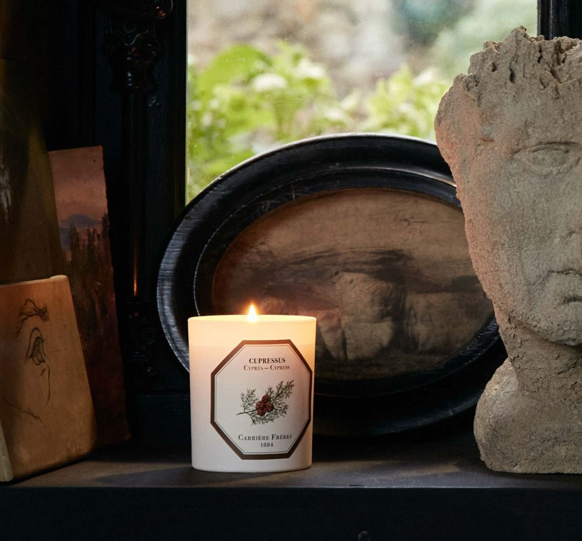 Cypress Candle
