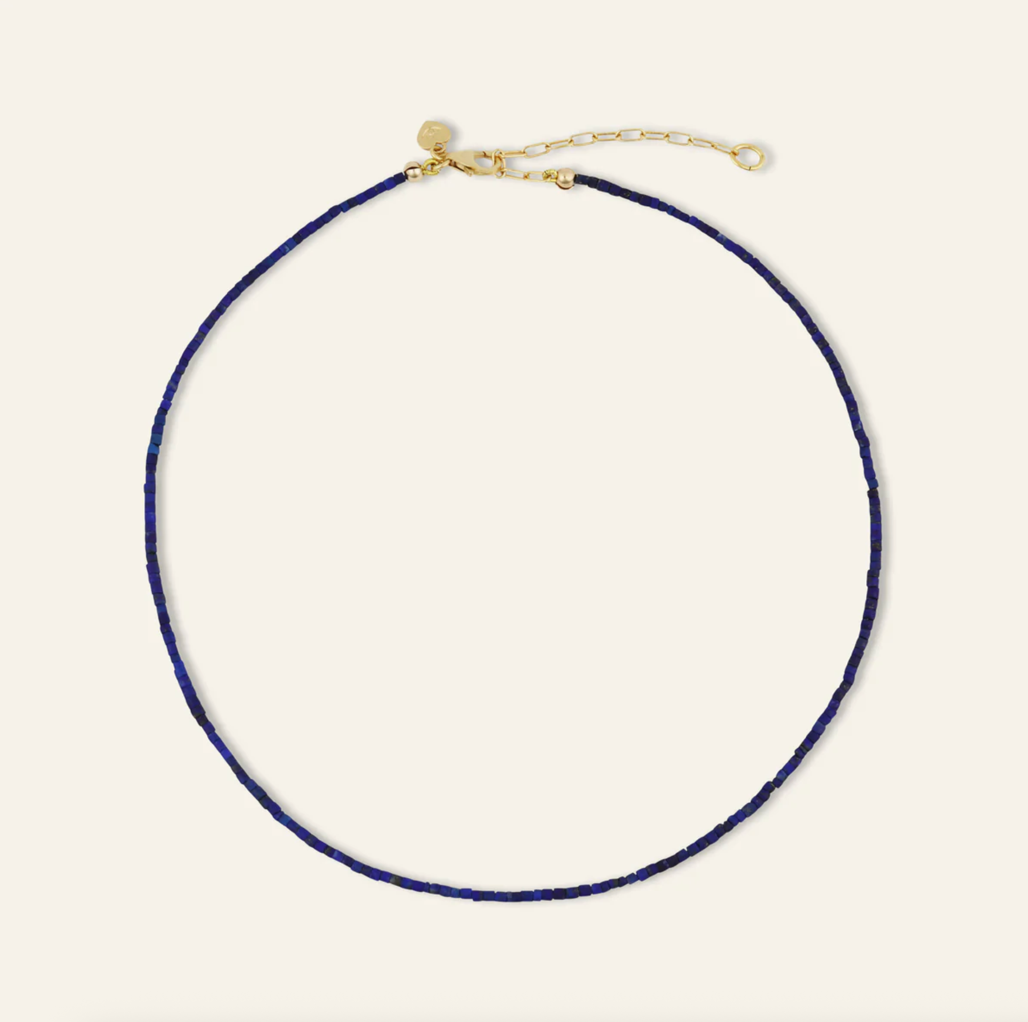 Teeny Lapis Lazuli Gemstone Necklace