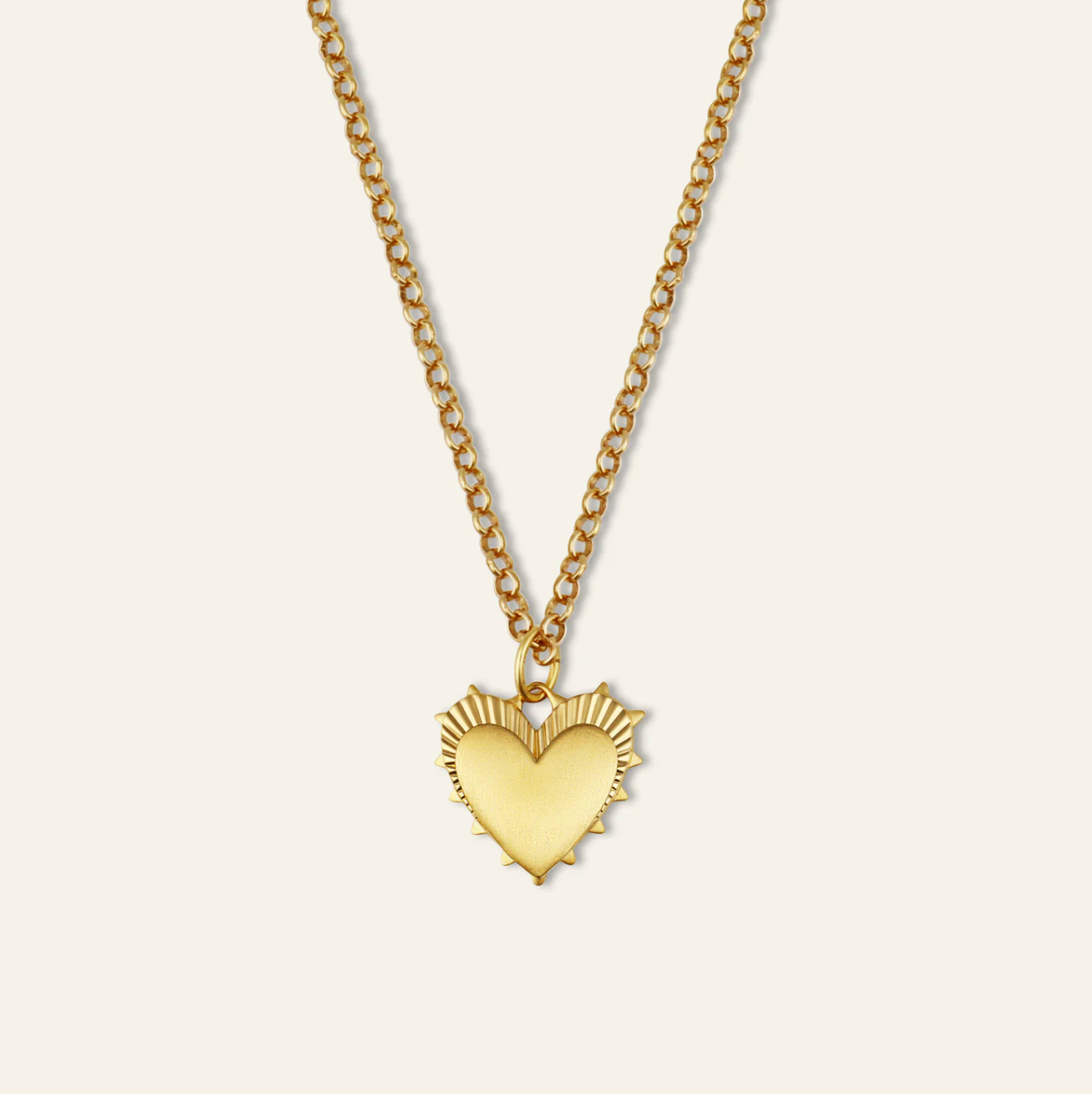 Small Heart of Gold Necklace