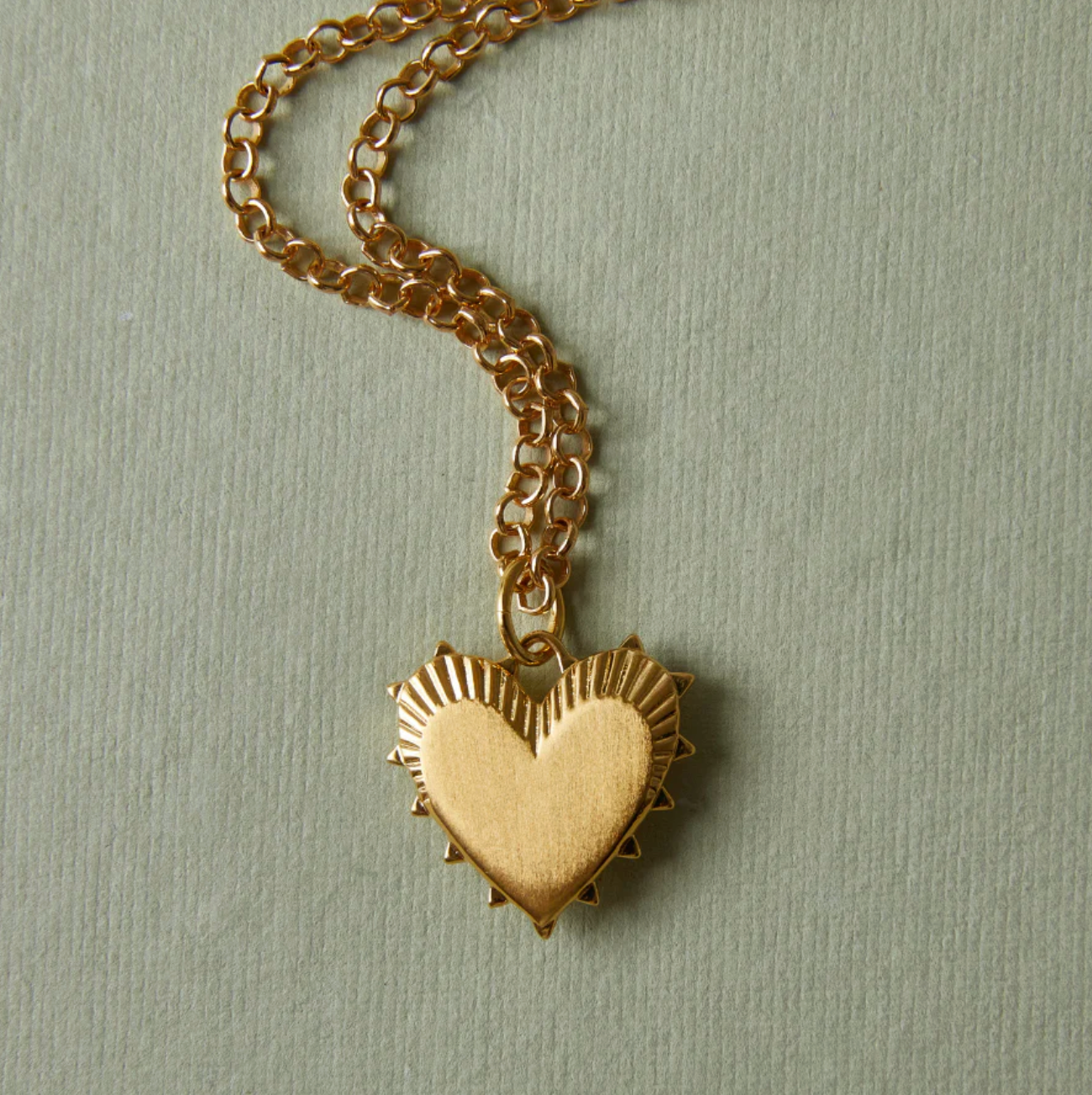Small Heart of Gold Necklace