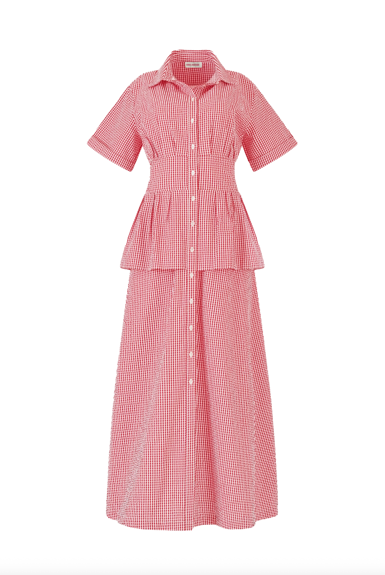 Boogie Woogie Bugle Boy Dress - Red Gingham