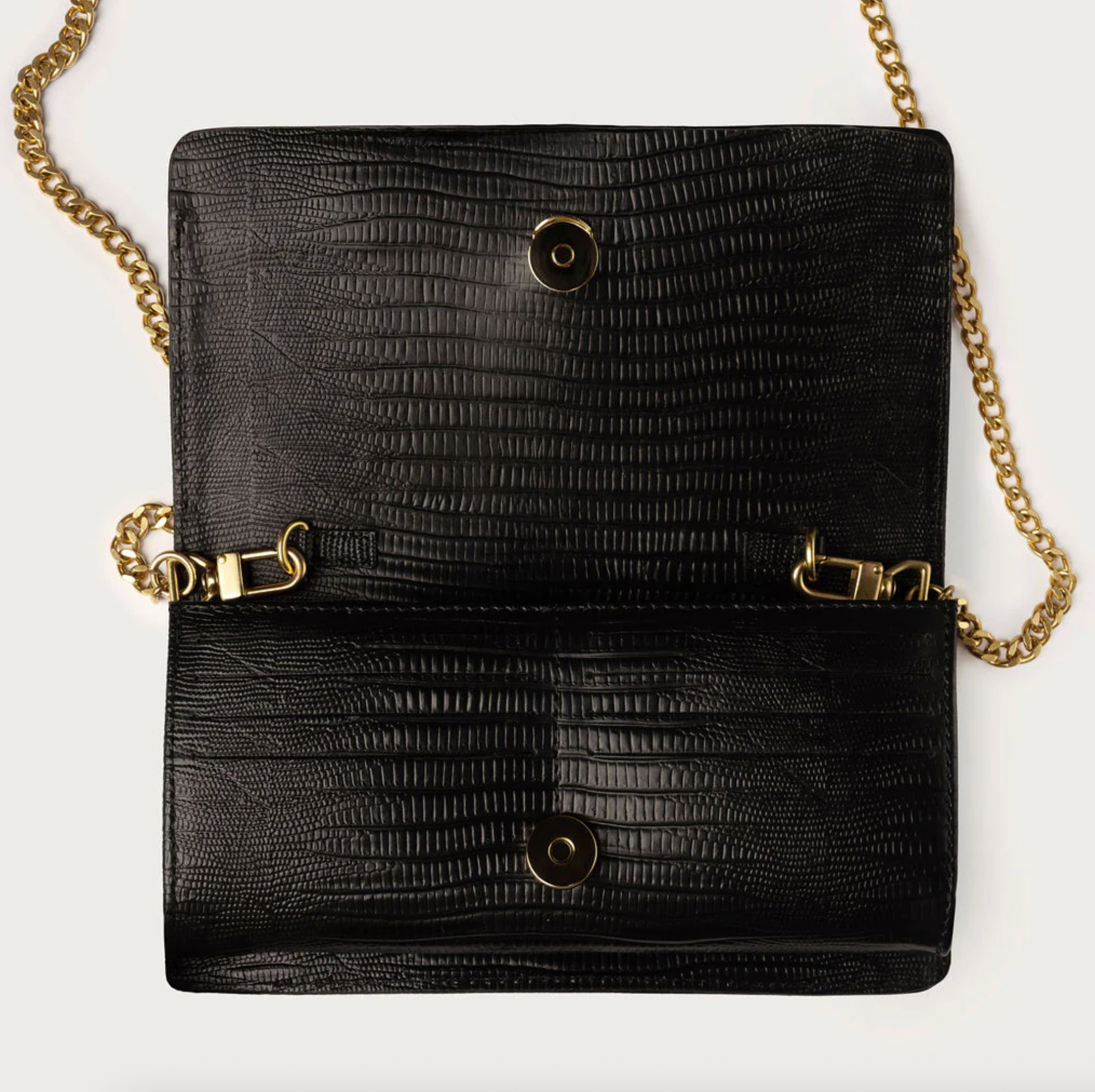 Claire Embossed Black