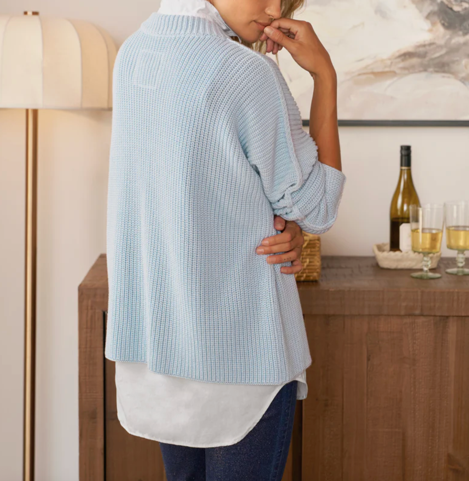 Montecito Sweater - Ice
