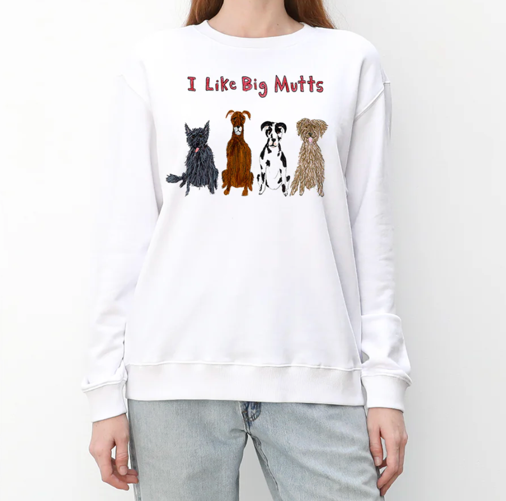 I Like Big Mutts Crewneck Sweatshirt
