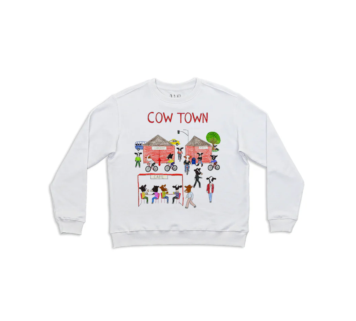 Cow Town Crewneck Sweatshirt