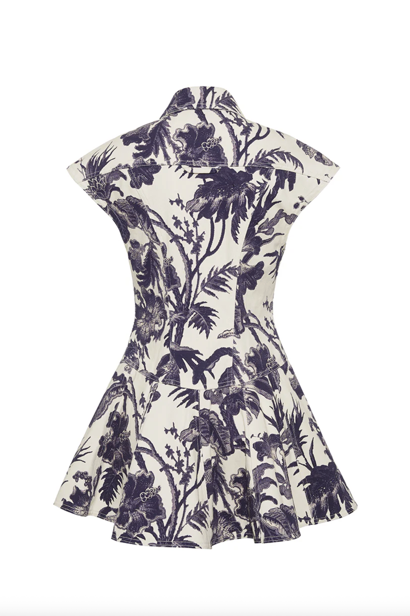Ryce Dress - Fauna Floral Navy