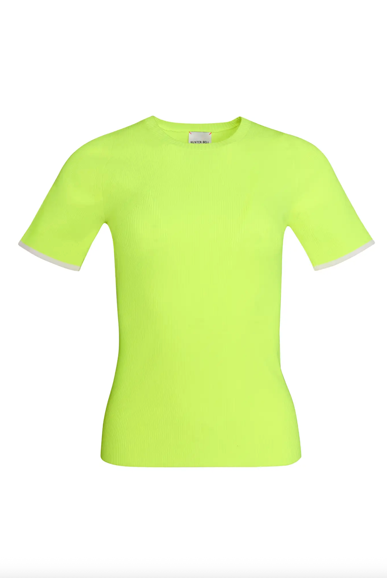 Lee Top - Neon Yellow With Cream