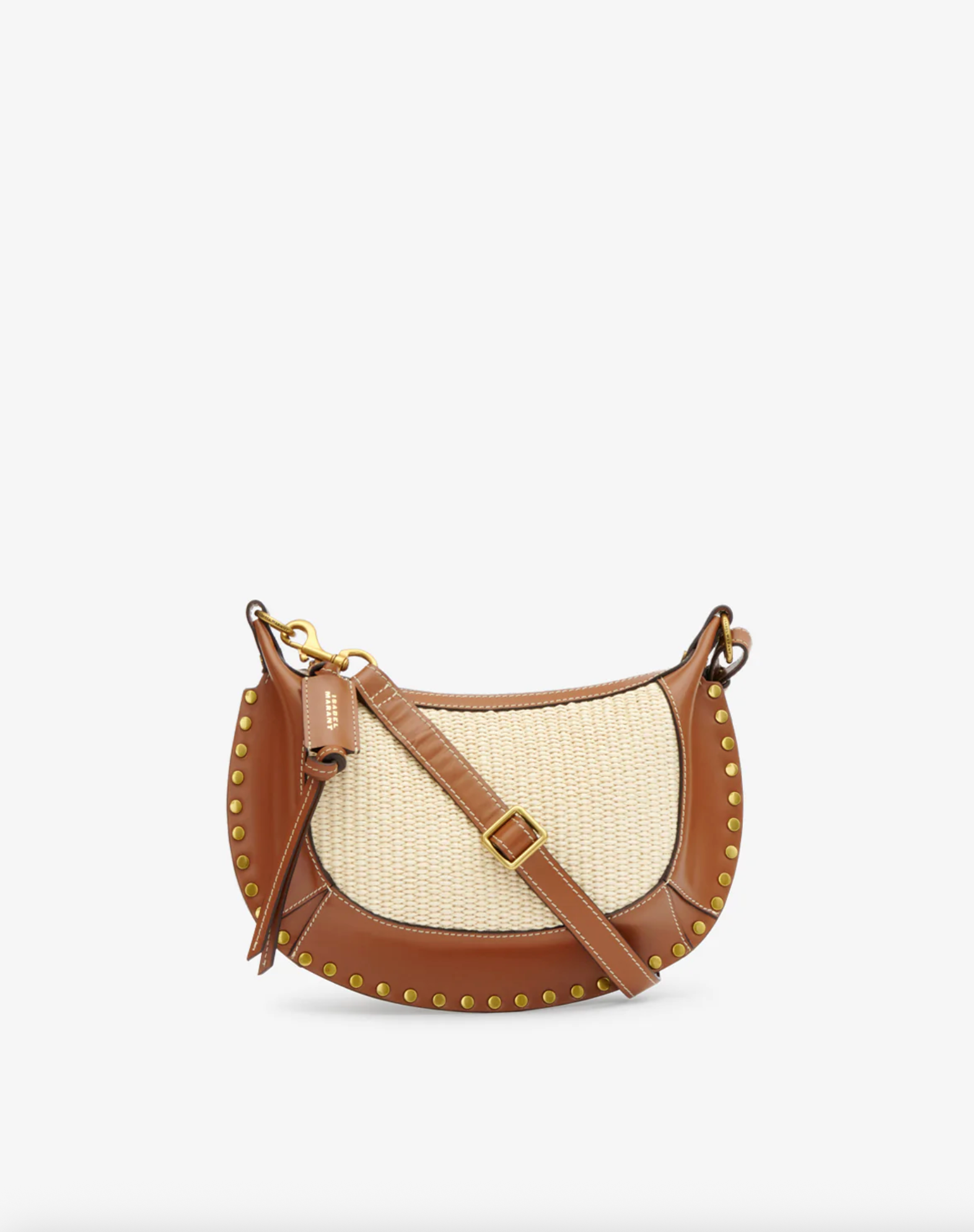 Oskan Raffia Moon - Natural/Cognac