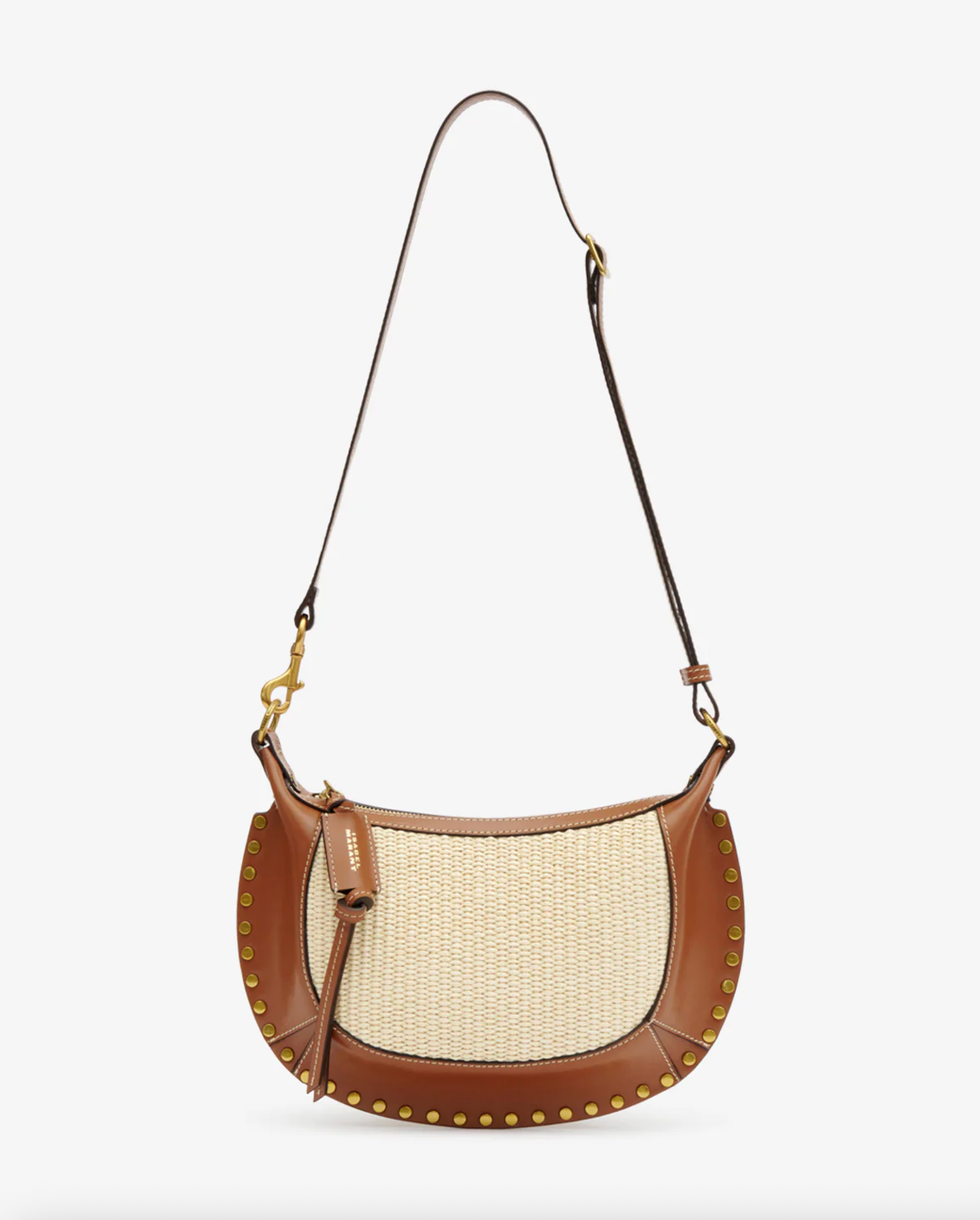 Oskan Raffia Moon - Natural/Cognac