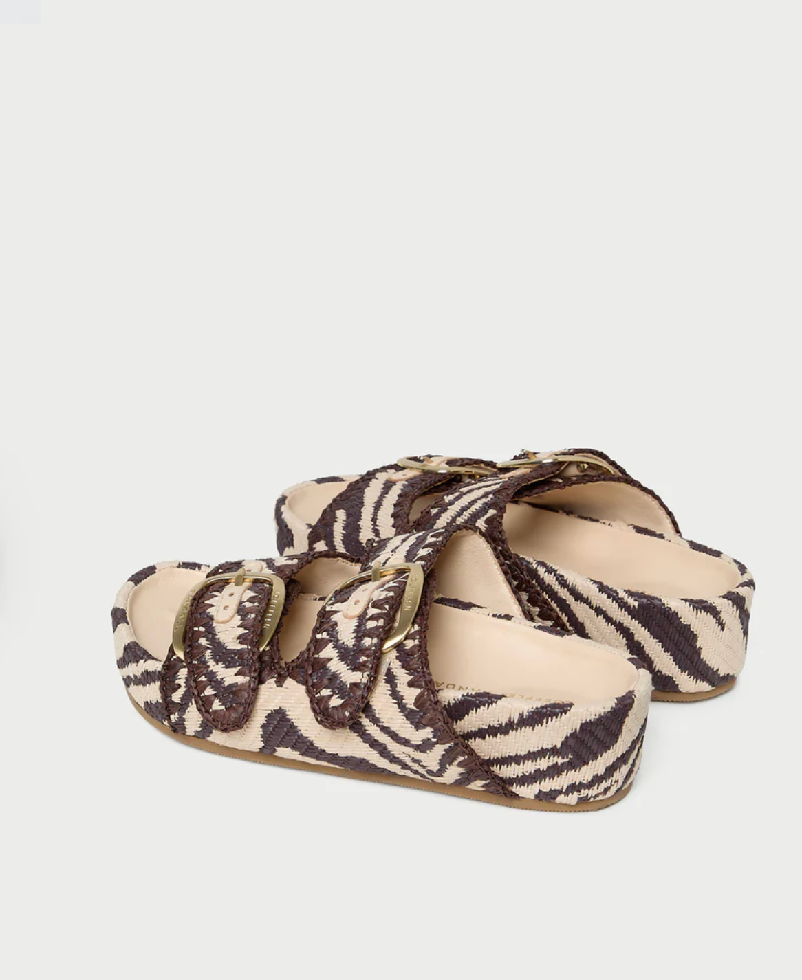 Nico Two Band Sandal - Vintage Zebra