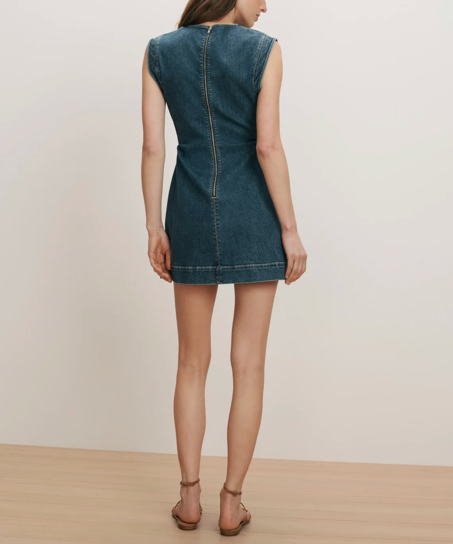 Imara Mini Dress - Dark Bright Blue