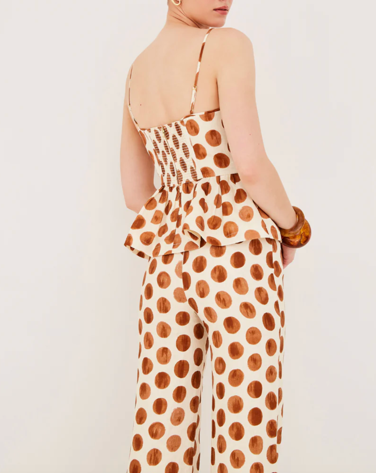 Alba Top - Celeste Spot Ginger