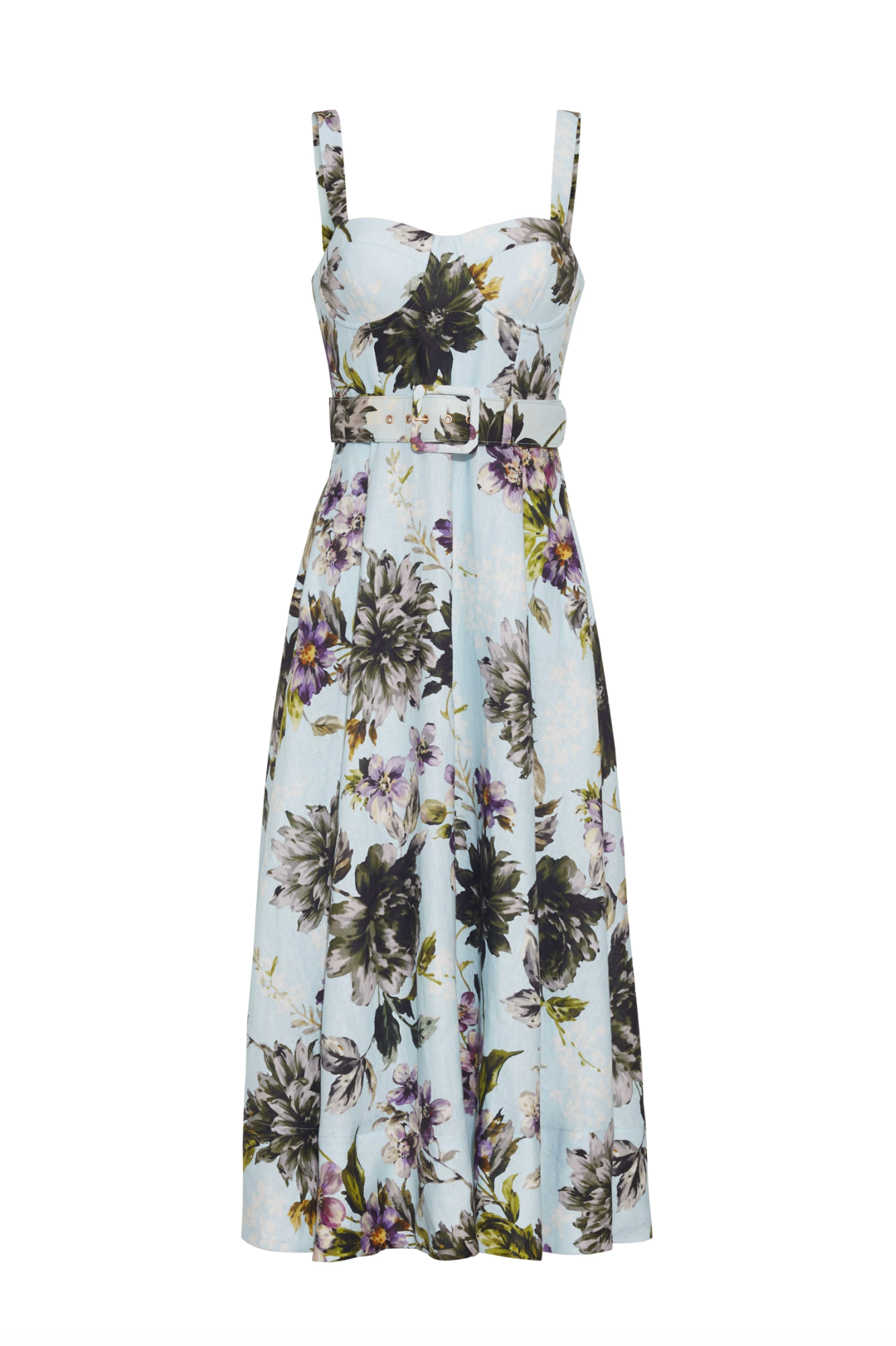 Calypso Dress - Margaux Bloom Blue