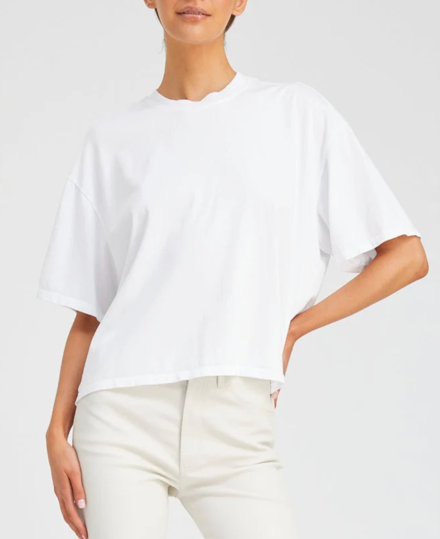 Oversized Boxy T-Shirt - White