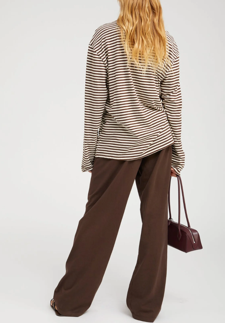 LS Tee - Americano Stripes