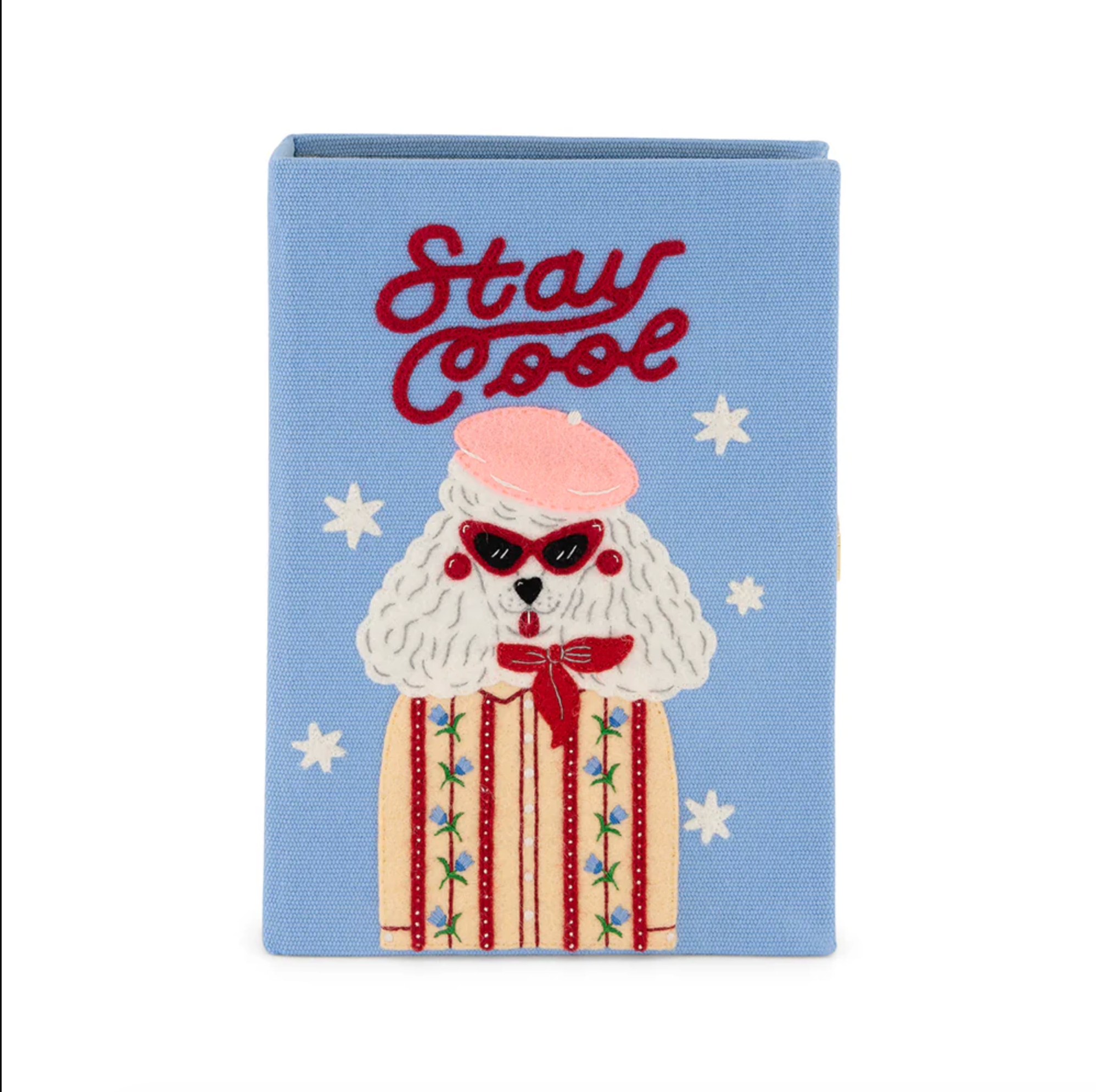 Stay Cool Book Clutch - Hortensia