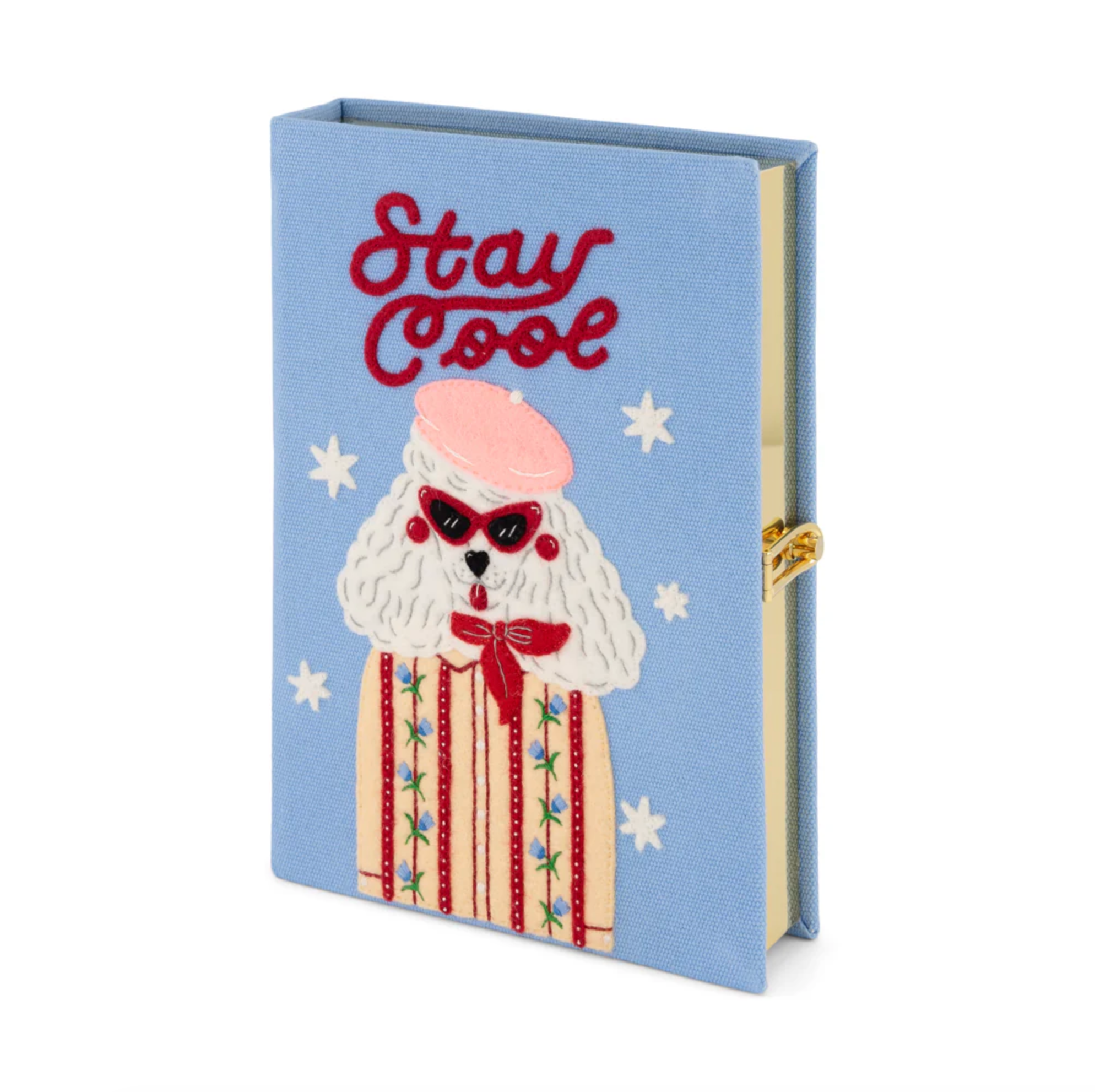 Stay Cool Book Clutch - Hortensia