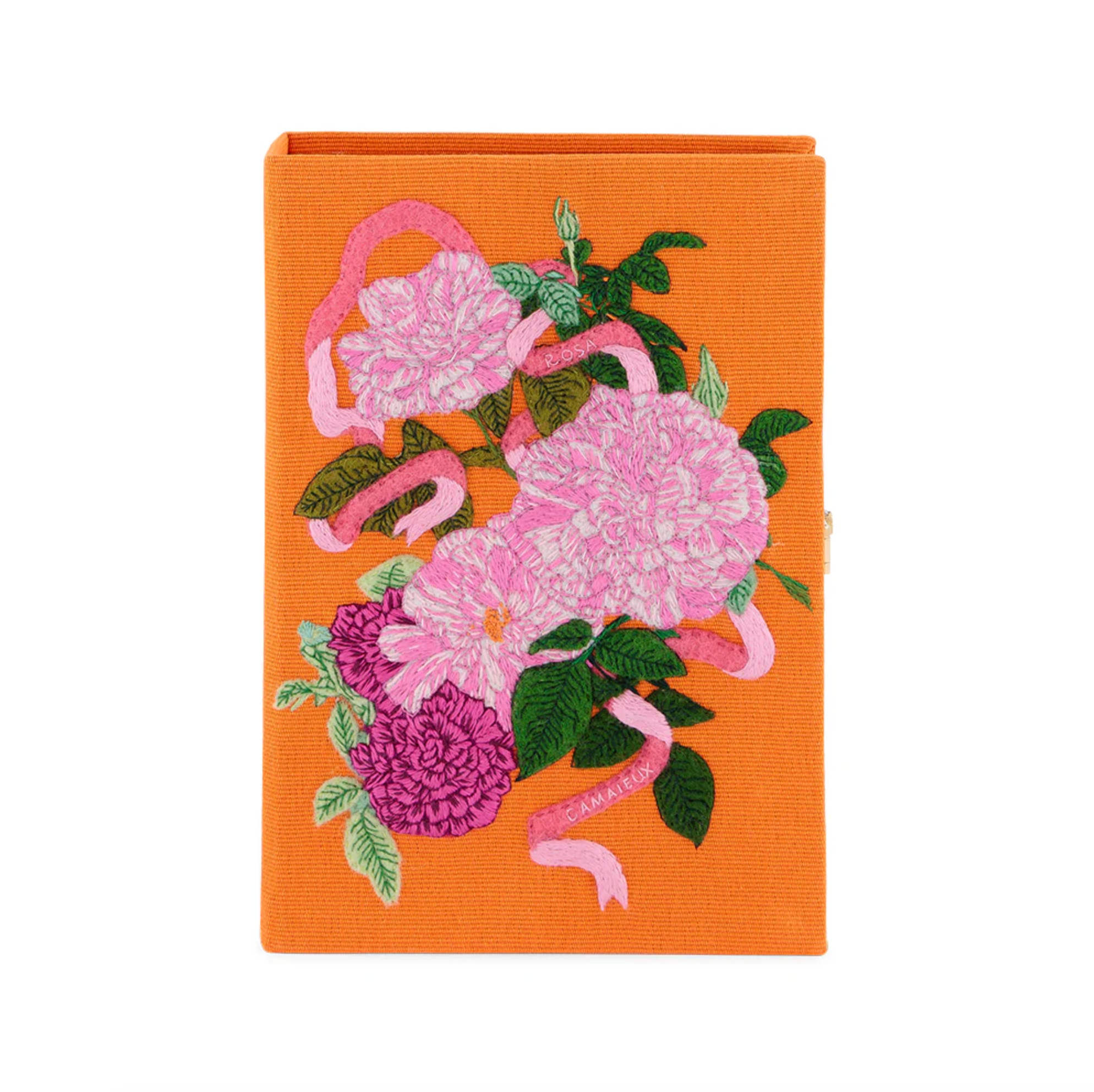 Rosa Camaieux Book Clutch - Orange 66