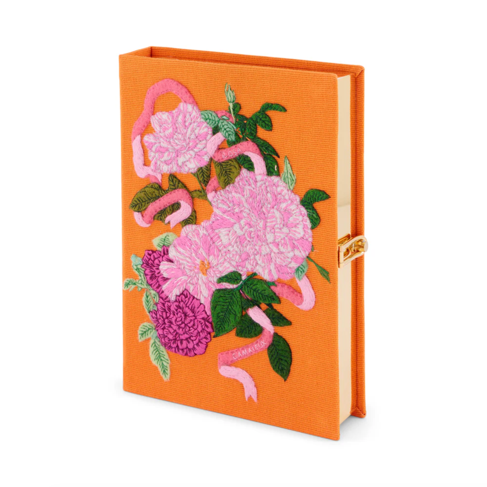 Rosa Camaieux Book Clutch - Orange 66
