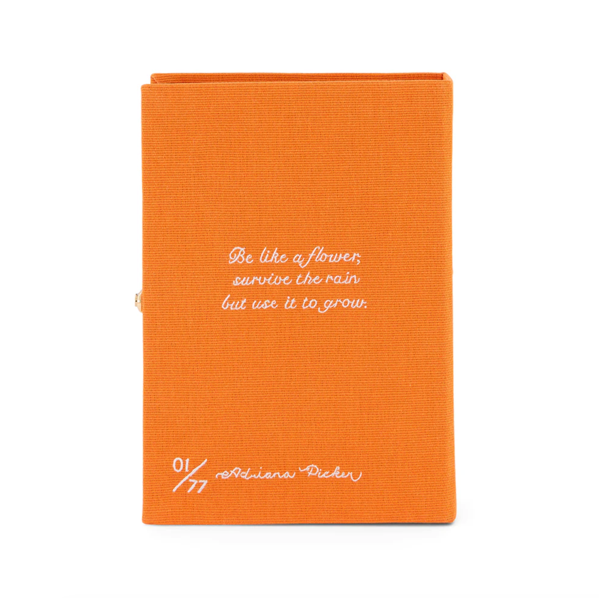 Rosa Camaieux Book Clutch - Orange 66
