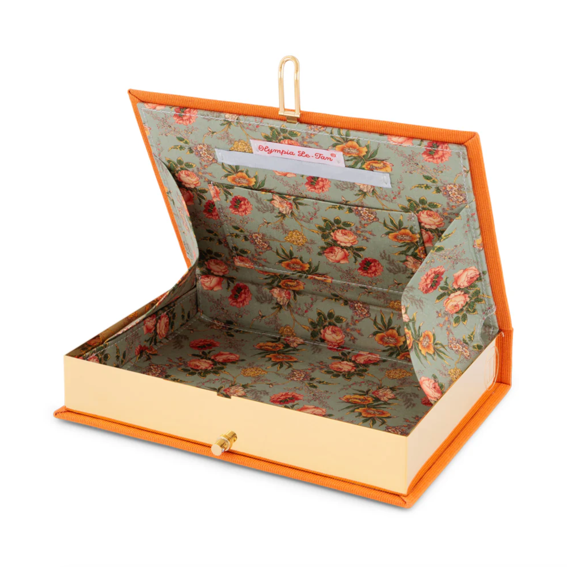 Rosa Camaieux Book Clutch - Orange 66