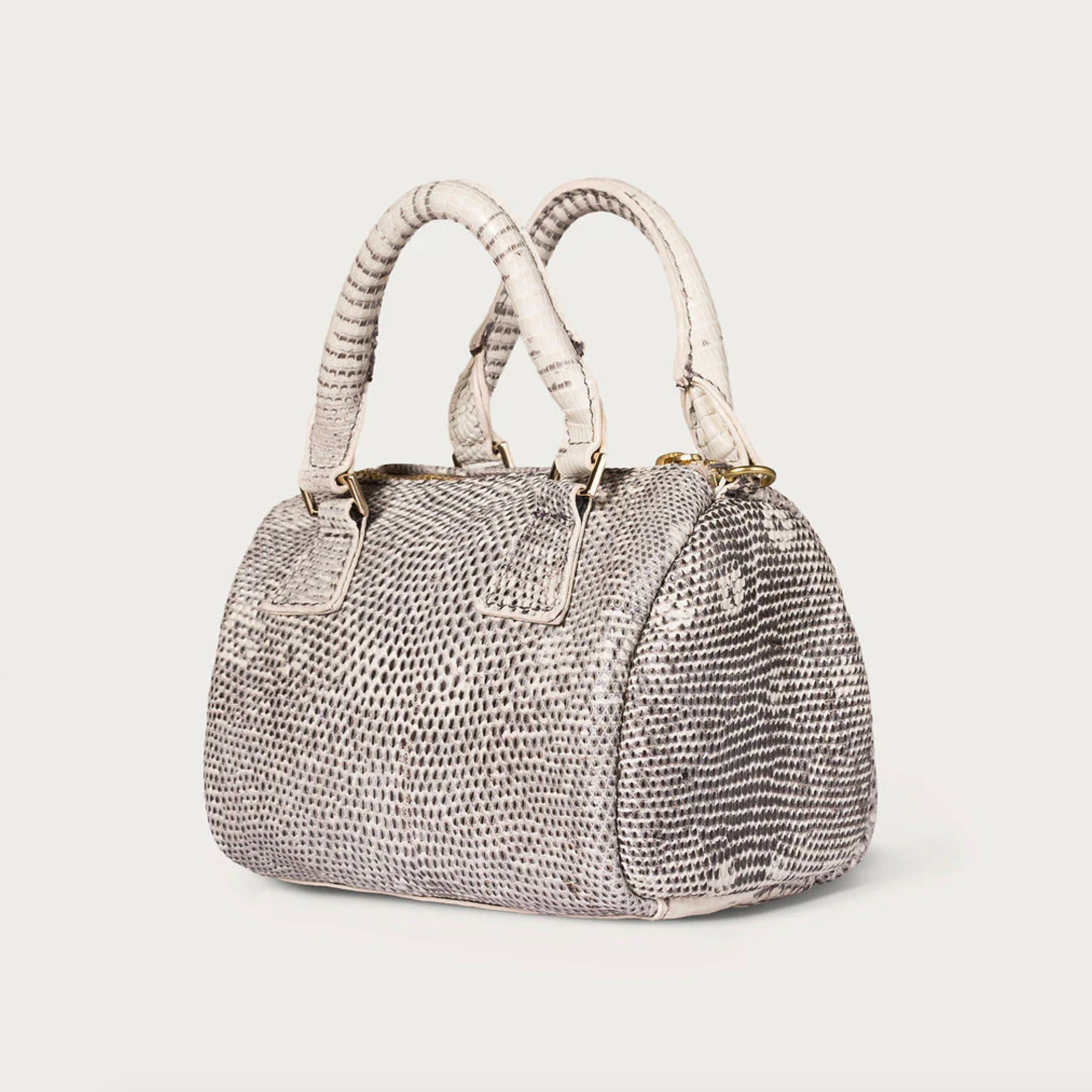 Ella Ring Lizard Black & White