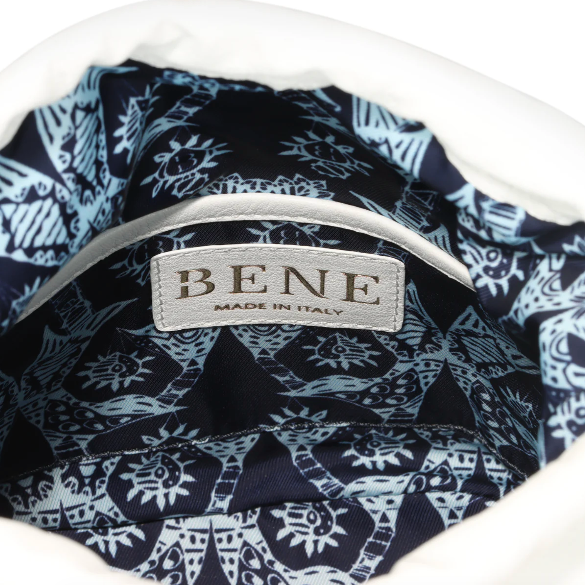Byrd Bucket - Raffia & White