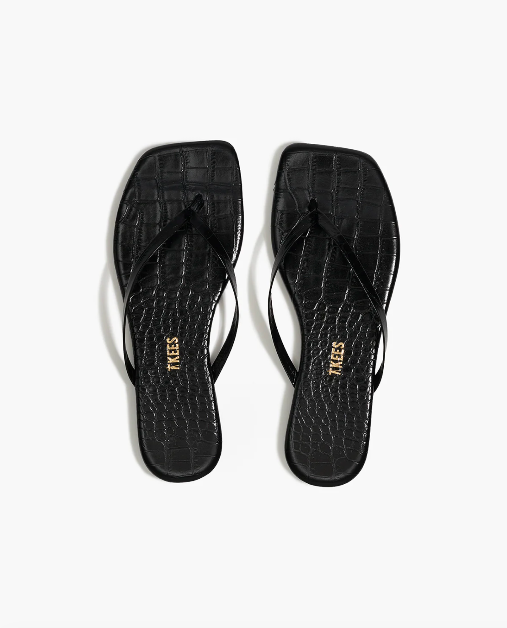 Square Toe Lily Croc - Sable