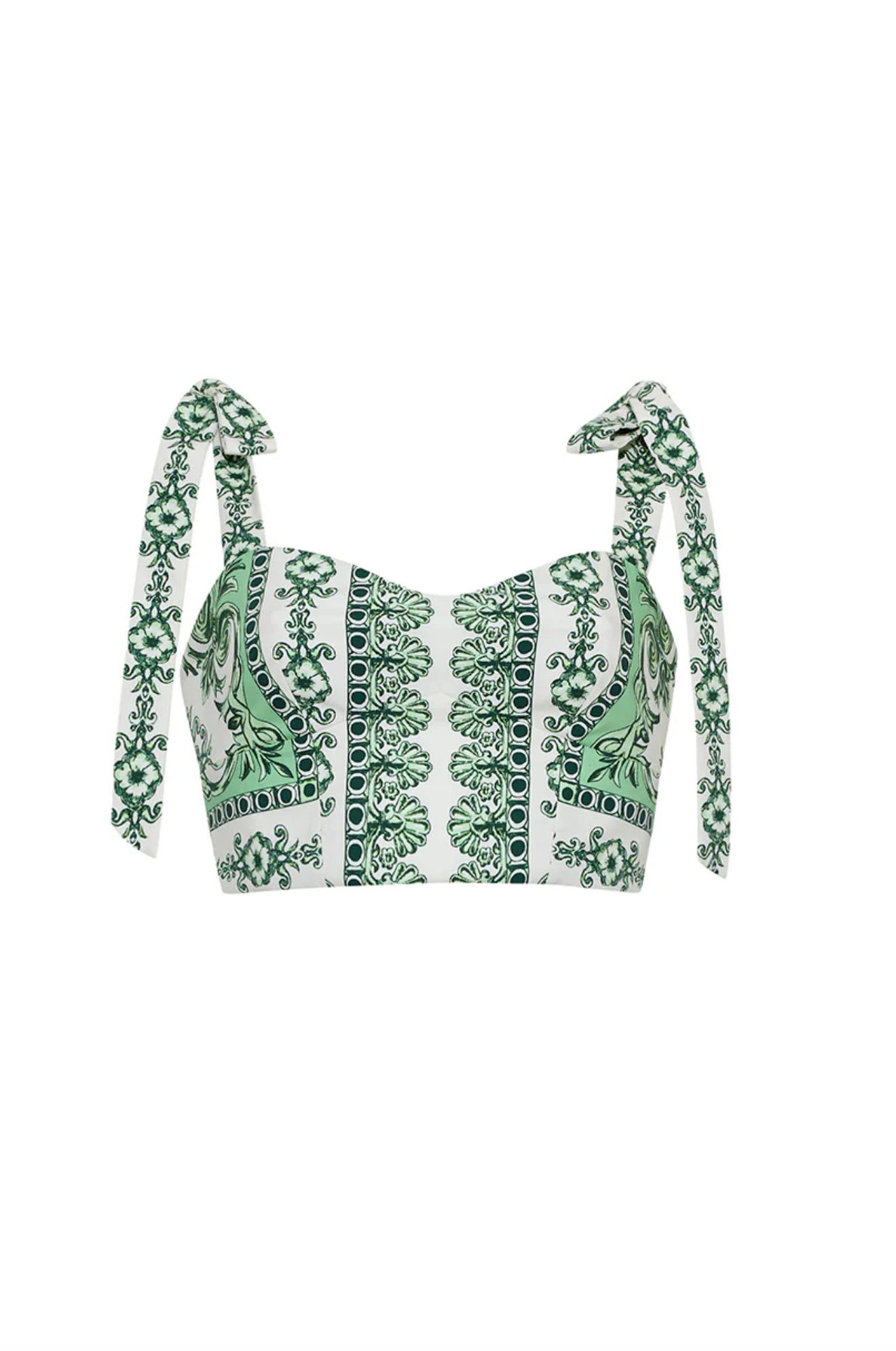 Faiza Top - Hudson Scarf Mint