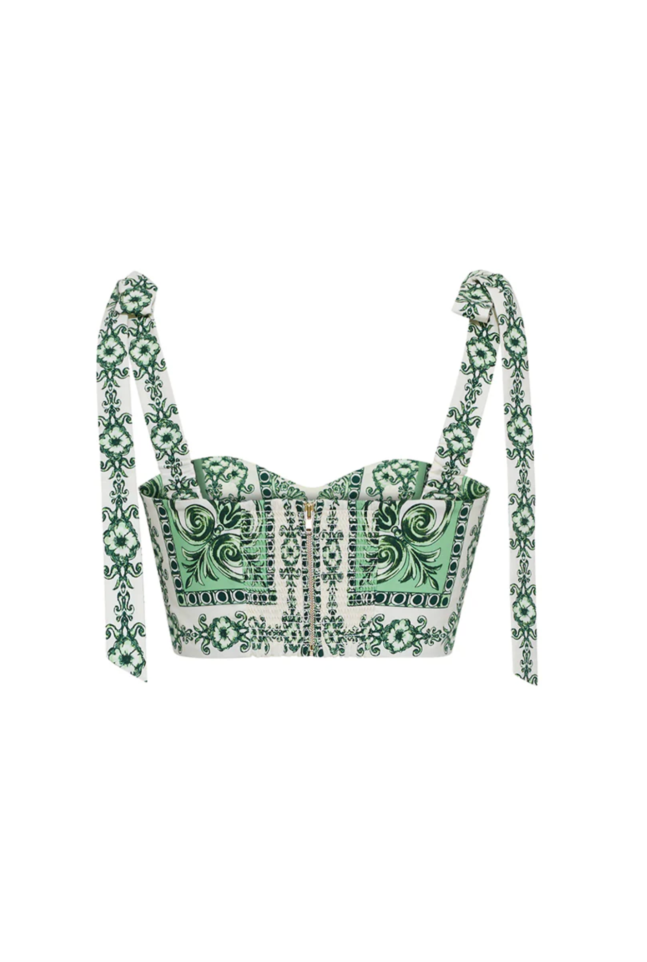 Faiza Top - Hudson Scarf Mint