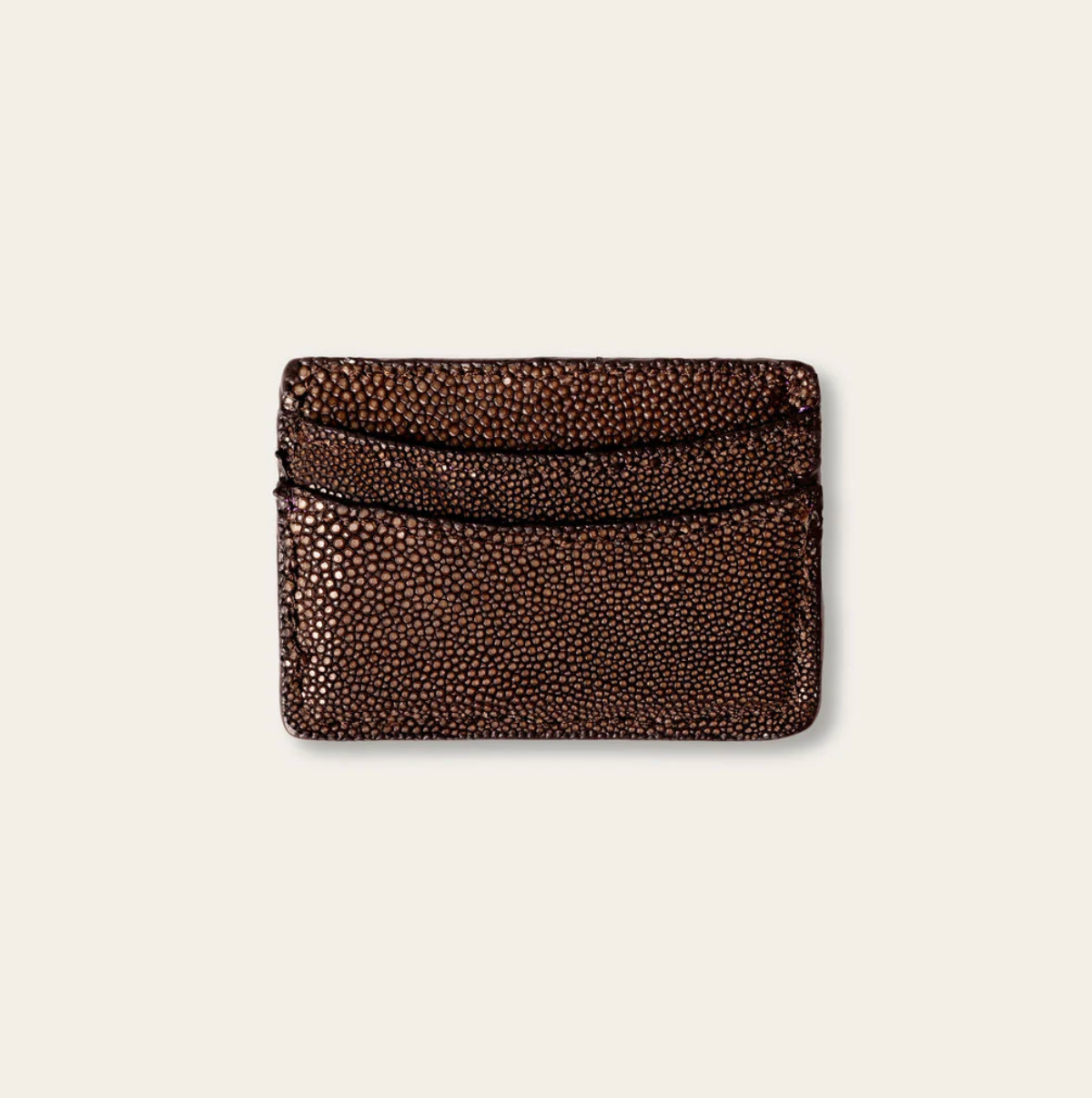 Lillian Wallet Stingray Chocolate