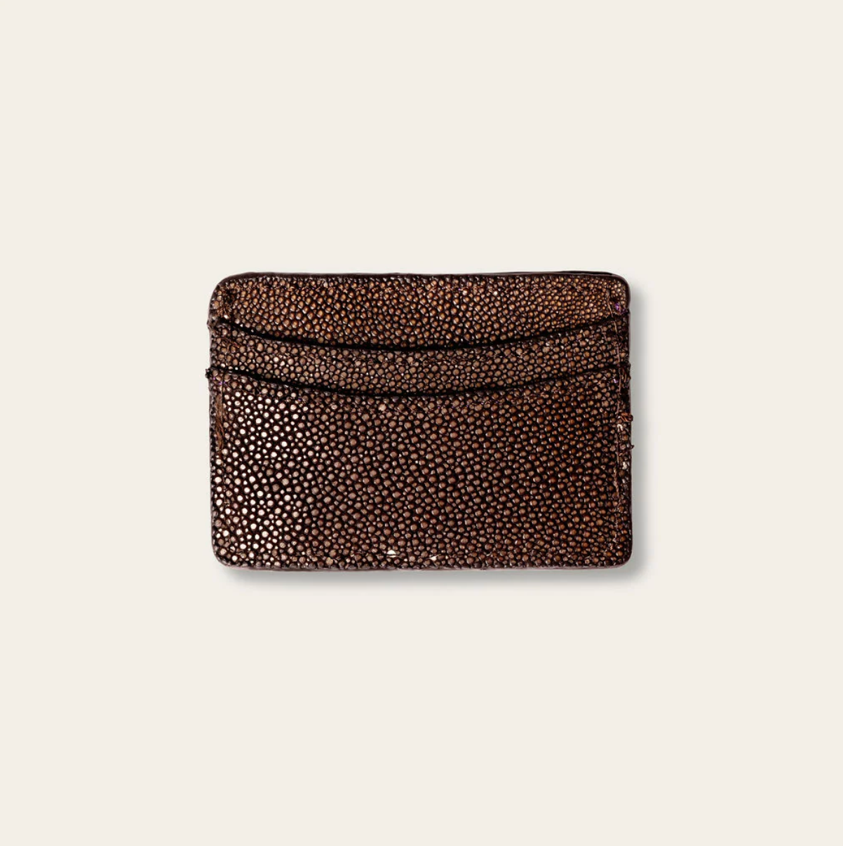 Lillian Wallet Stingray Chocolate